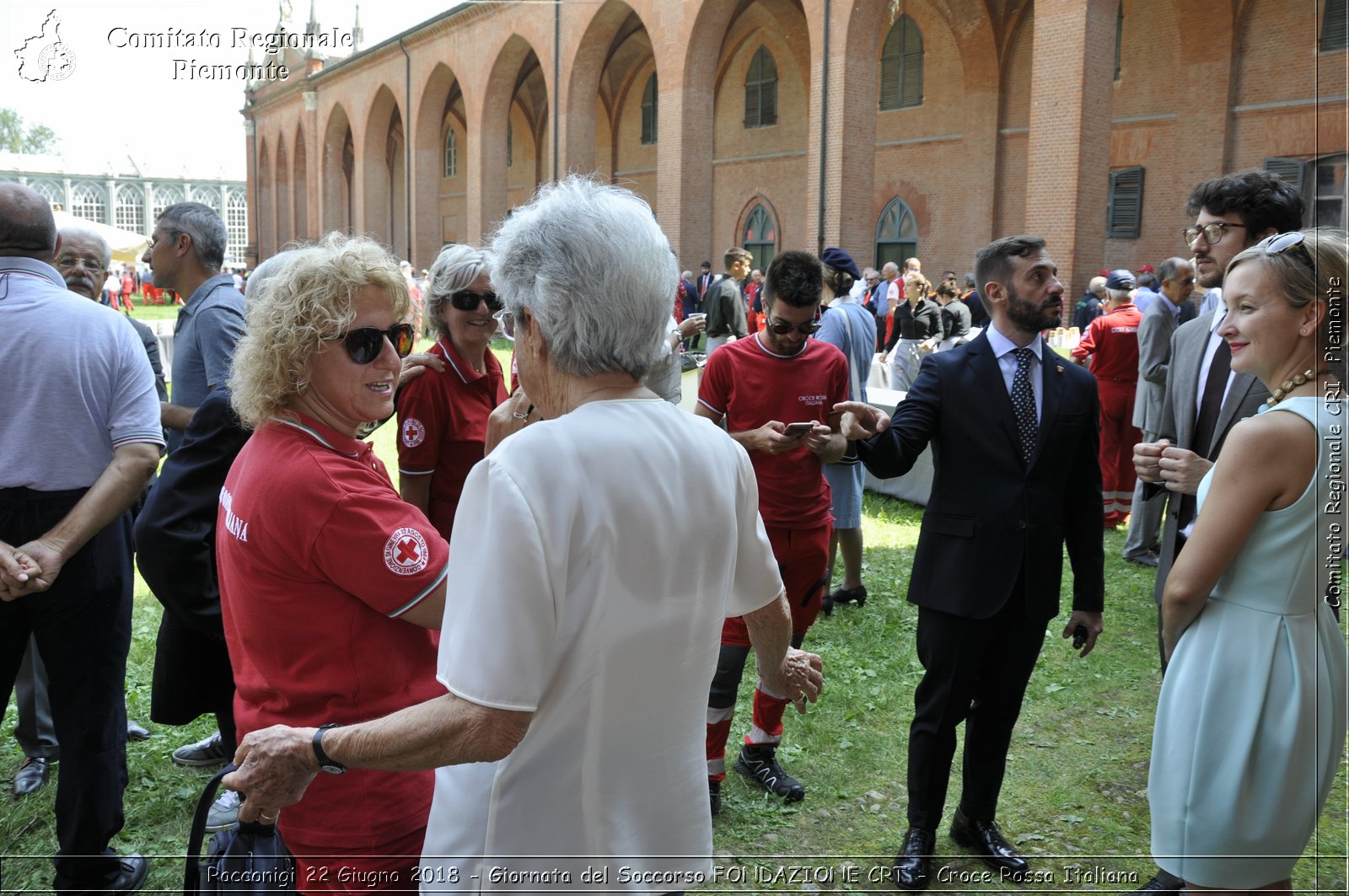 Racconigi 22 Giugno 2018 - Giornata del Soccorso FONDAZIONE CRT - Croce Rossa Italiana- Comitato Regionale del Piemonte