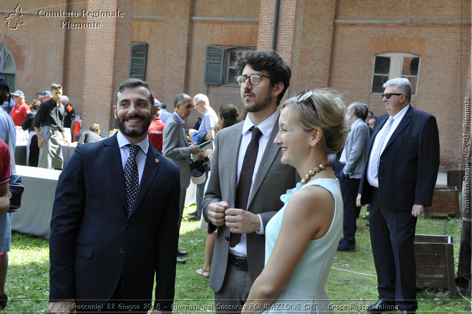 Racconigi 22 Giugno 2018 - Giornata del Soccorso FONDAZIONE CRT - Croce Rossa Italiana- Comitato Regionale del Piemonte