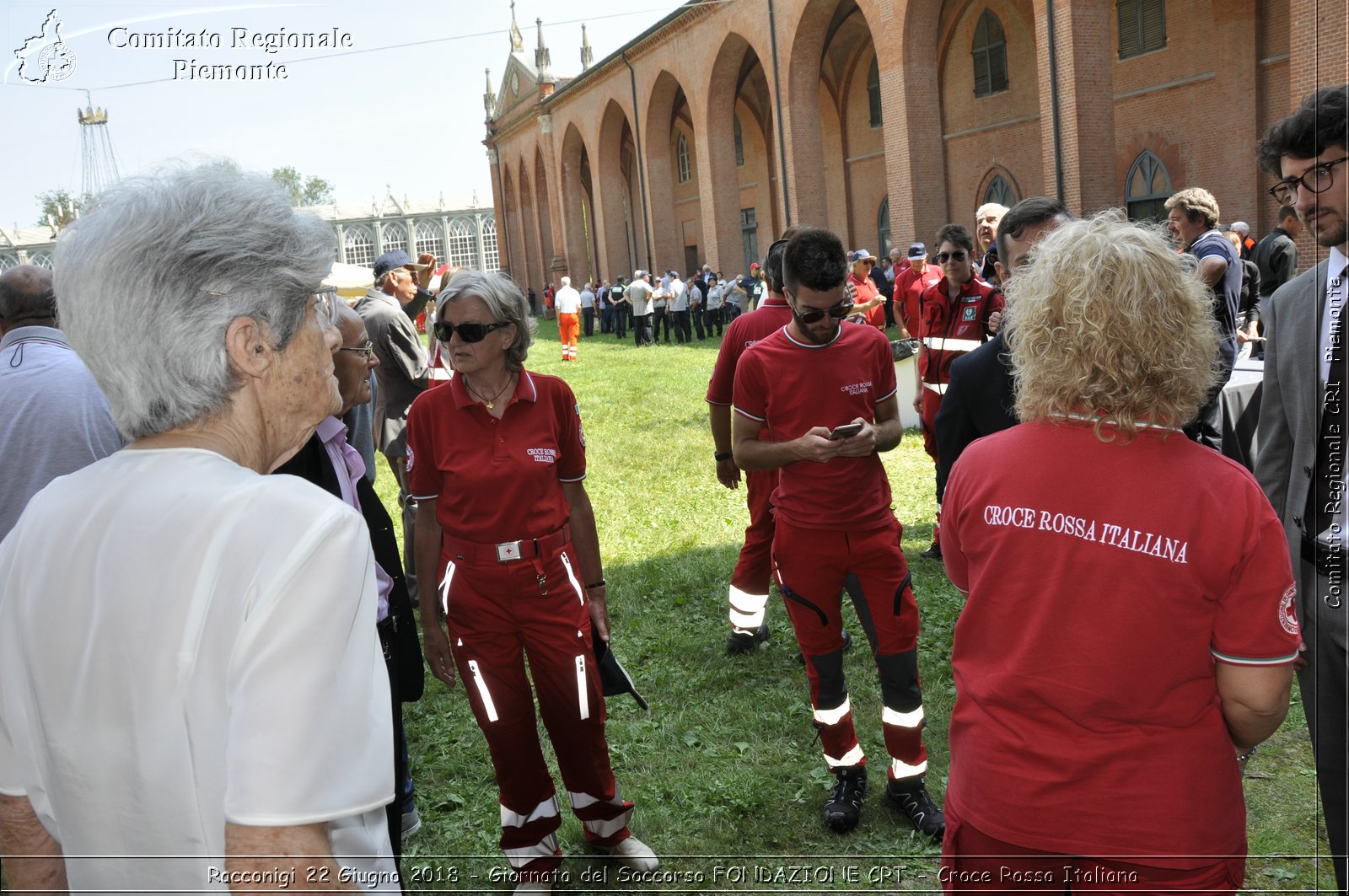 Racconigi 22 Giugno 2018 - Giornata del Soccorso FONDAZIONE CRT - Croce Rossa Italiana- Comitato Regionale del Piemonte