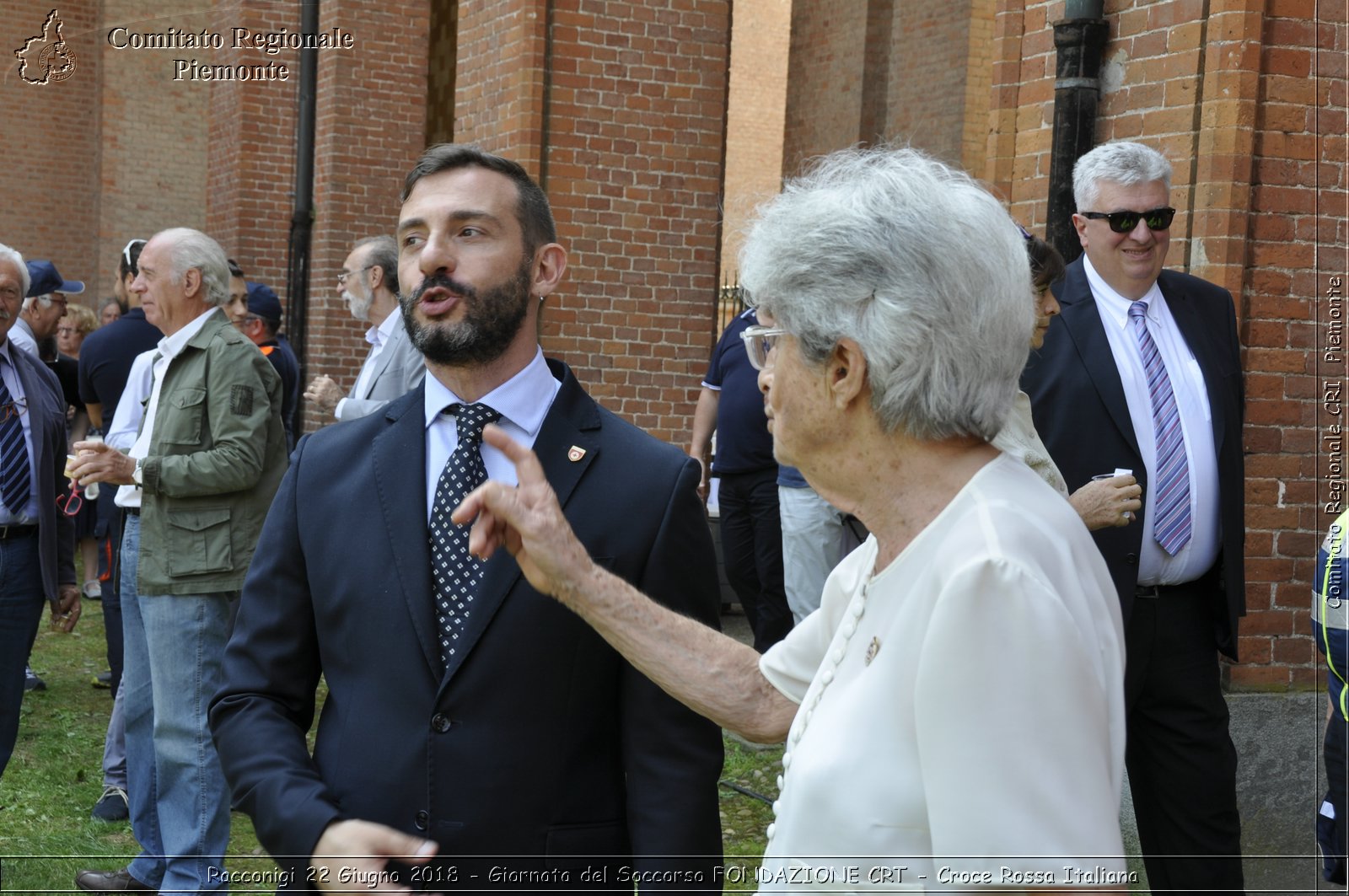 Racconigi 22 Giugno 2018 - Giornata del Soccorso FONDAZIONE CRT - Croce Rossa Italiana- Comitato Regionale del Piemonte