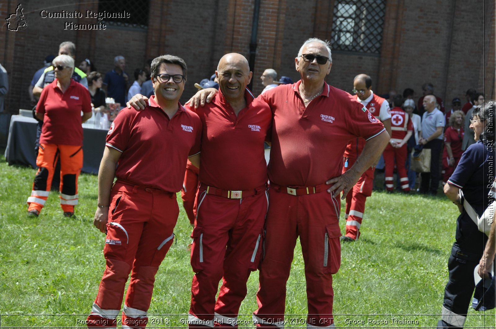 Racconigi 22 Giugno 2018 - Giornata del Soccorso FONDAZIONE CRT - Croce Rossa Italiana- Comitato Regionale del Piemonte