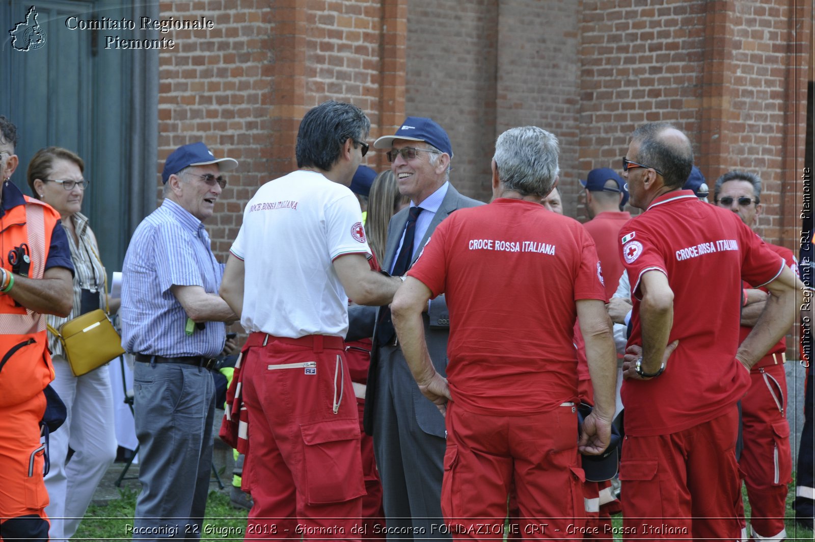 Racconigi 22 Giugno 2018 - Giornata del Soccorso FONDAZIONE CRT - Croce Rossa Italiana- Comitato Regionale del Piemonte