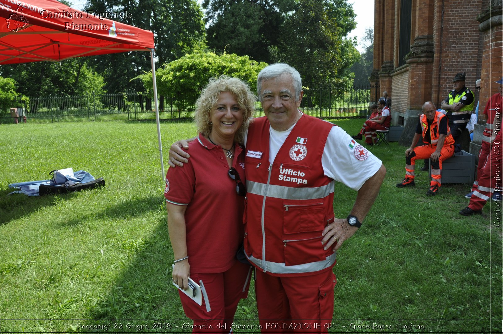 Racconigi 22 Giugno 2018 - Giornata del Soccorso FONDAZIONE CRT - Croce Rossa Italiana- Comitato Regionale del Piemonte