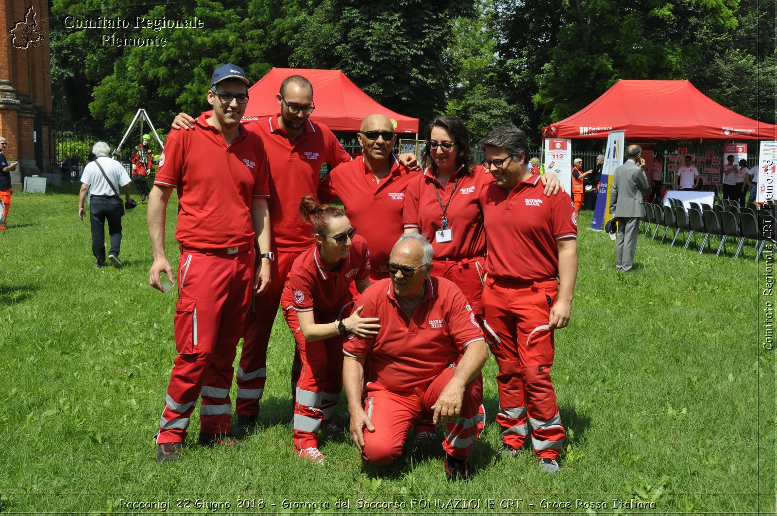 Racconigi 22 Giugno 2018 - Giornata del Soccorso FONDAZIONE CRT - Croce Rossa Italiana- Comitato Regionale del Piemonte