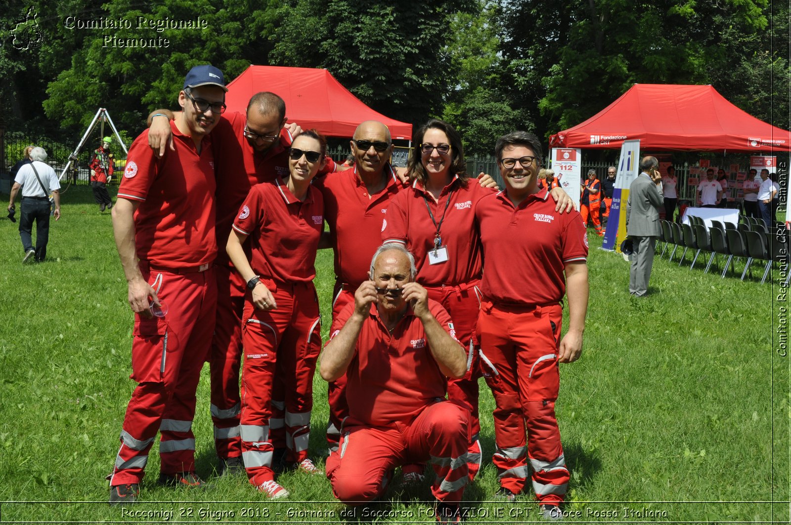 Racconigi 22 Giugno 2018 - Giornata del Soccorso FONDAZIONE CRT - Croce Rossa Italiana- Comitato Regionale del Piemonte