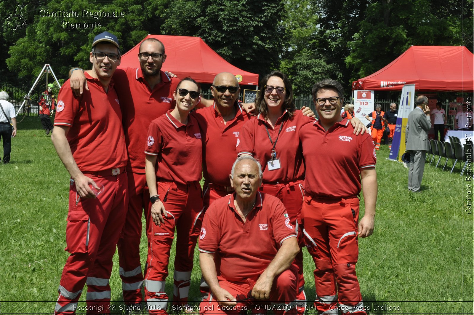 Racconigi 22 Giugno 2018 - Giornata del Soccorso FONDAZIONE CRT - Croce Rossa Italiana- Comitato Regionale del Piemonte