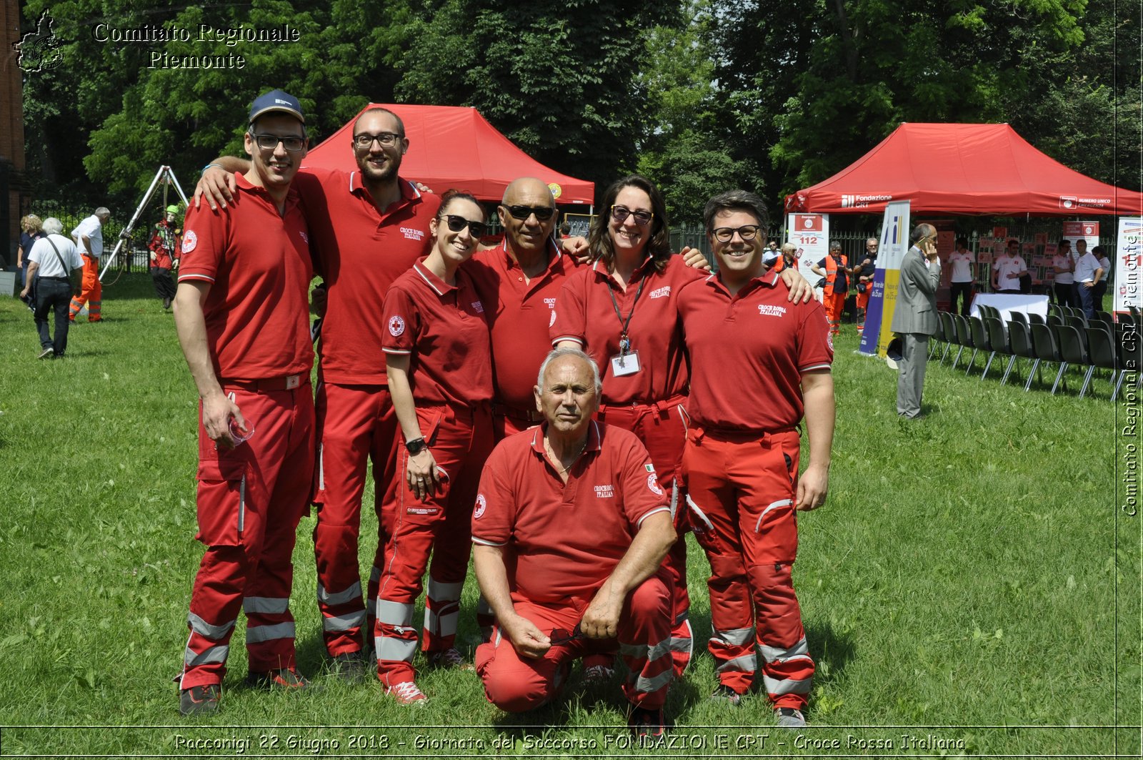 Racconigi 22 Giugno 2018 - Giornata del Soccorso FONDAZIONE CRT - Croce Rossa Italiana- Comitato Regionale del Piemonte