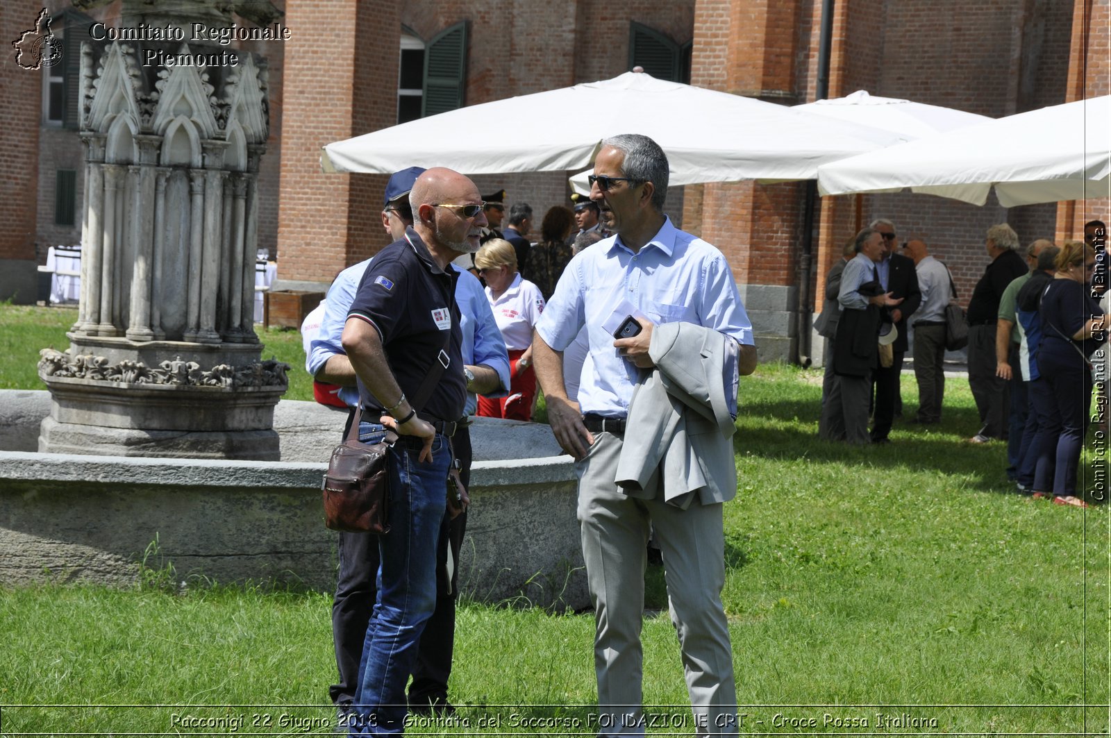 Racconigi 22 Giugno 2018 - Giornata del Soccorso FONDAZIONE CRT - Croce Rossa Italiana- Comitato Regionale del Piemonte