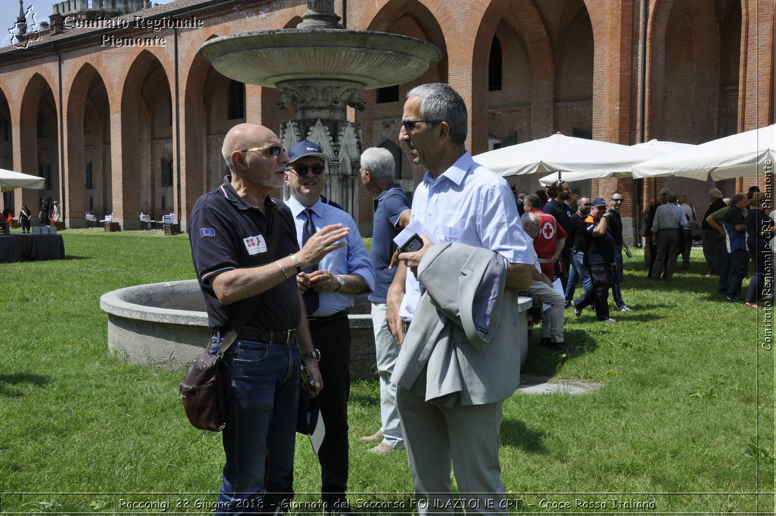 Racconigi 22 Giugno 2018 - Giornata del Soccorso FONDAZIONE CRT - Croce Rossa Italiana- Comitato Regionale del Piemonte