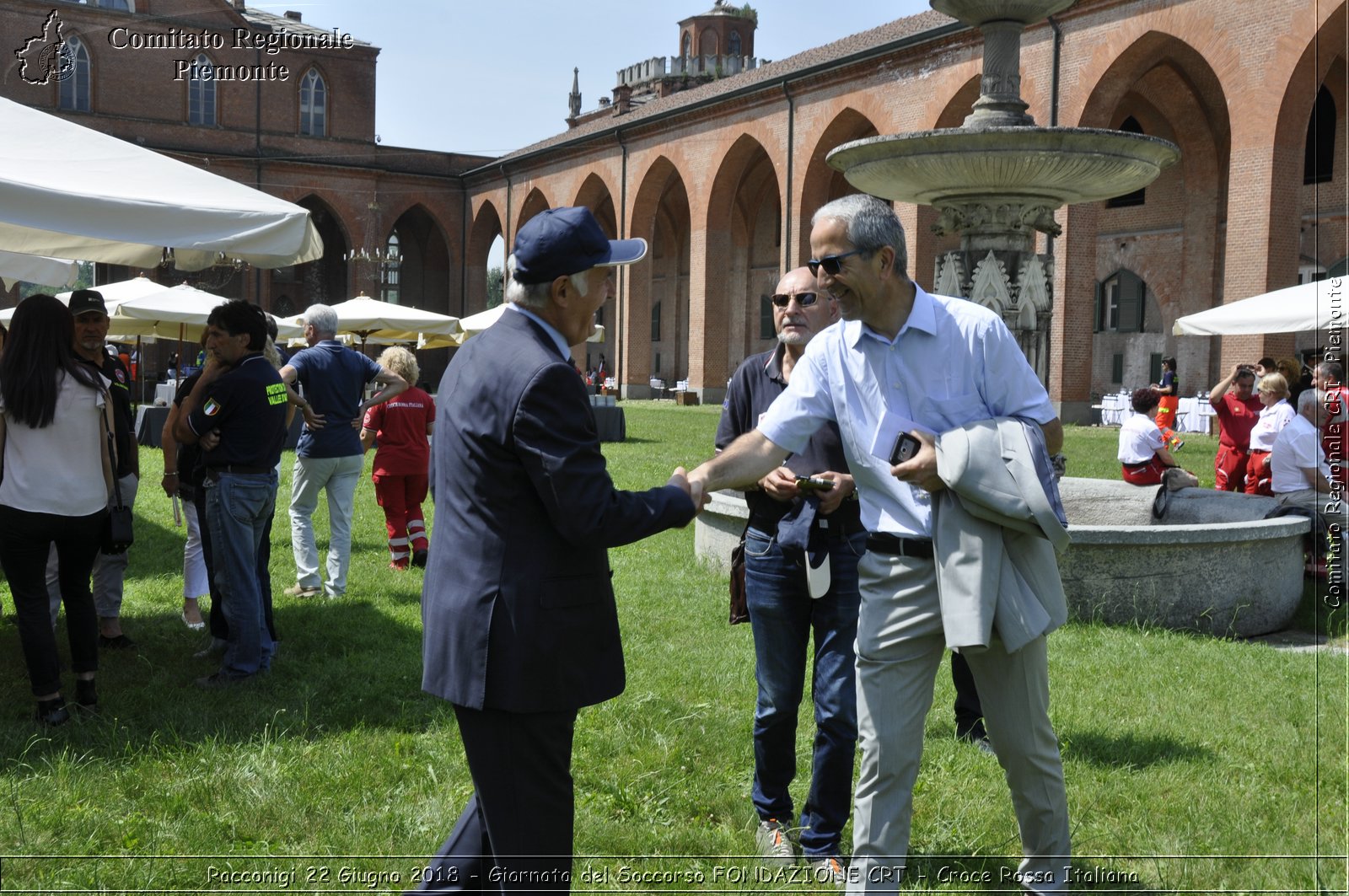 Racconigi 22 Giugno 2018 - Giornata del Soccorso FONDAZIONE CRT - Croce Rossa Italiana- Comitato Regionale del Piemonte