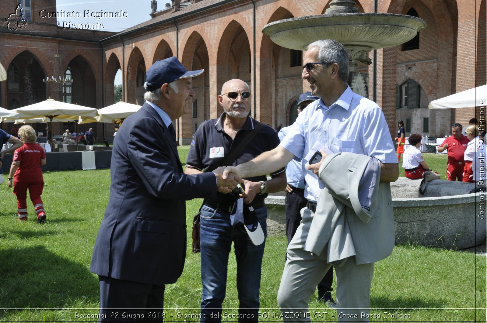 Racconigi 22 Giugno 2018 - Giornata del Soccorso FONDAZIONE CRT - Croce Rossa Italiana- Comitato Regionale del Piemonte