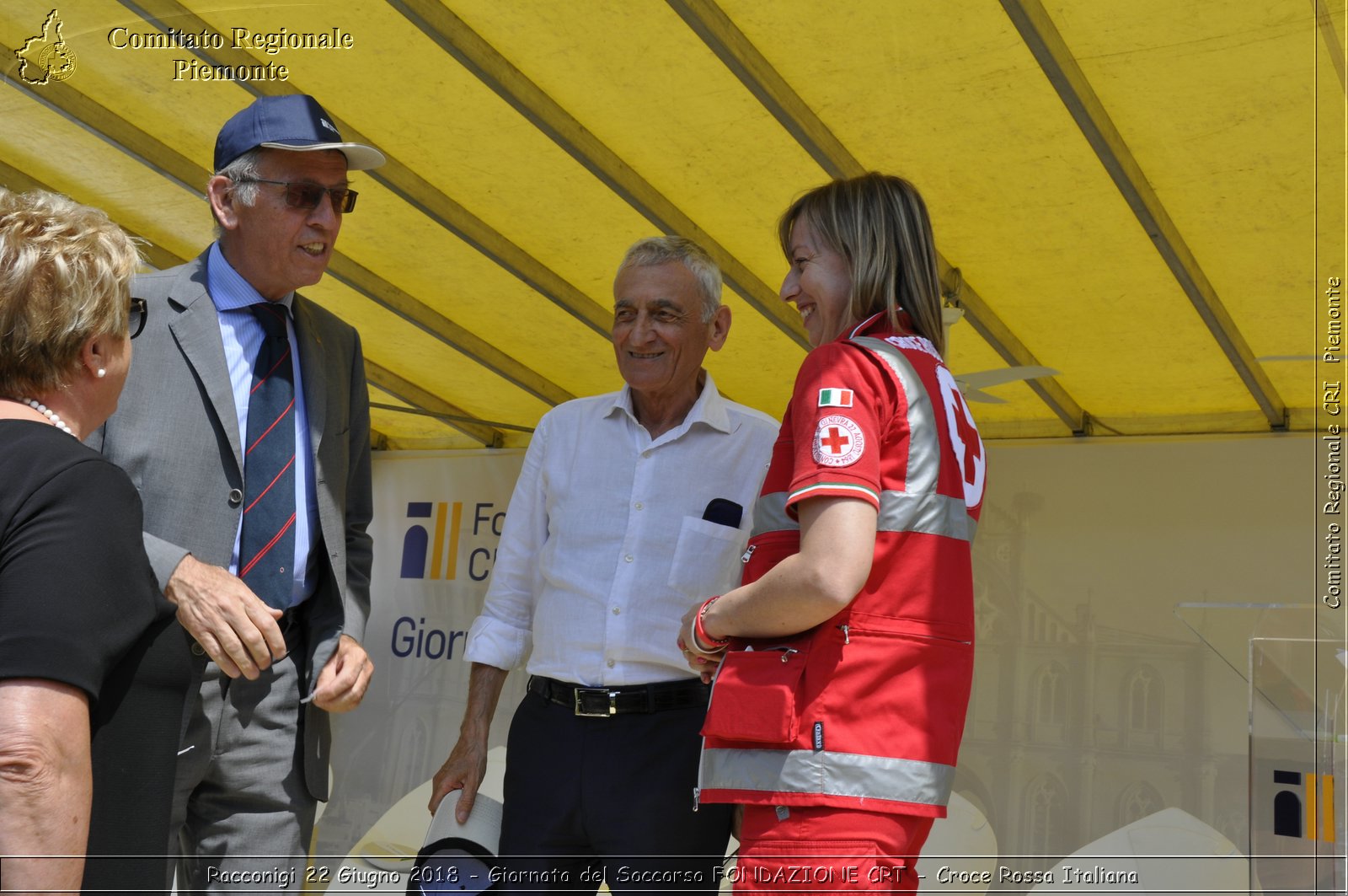 Racconigi 22 Giugno 2018 - Giornata del Soccorso FONDAZIONE CRT - Croce Rossa Italiana- Comitato Regionale del Piemonte