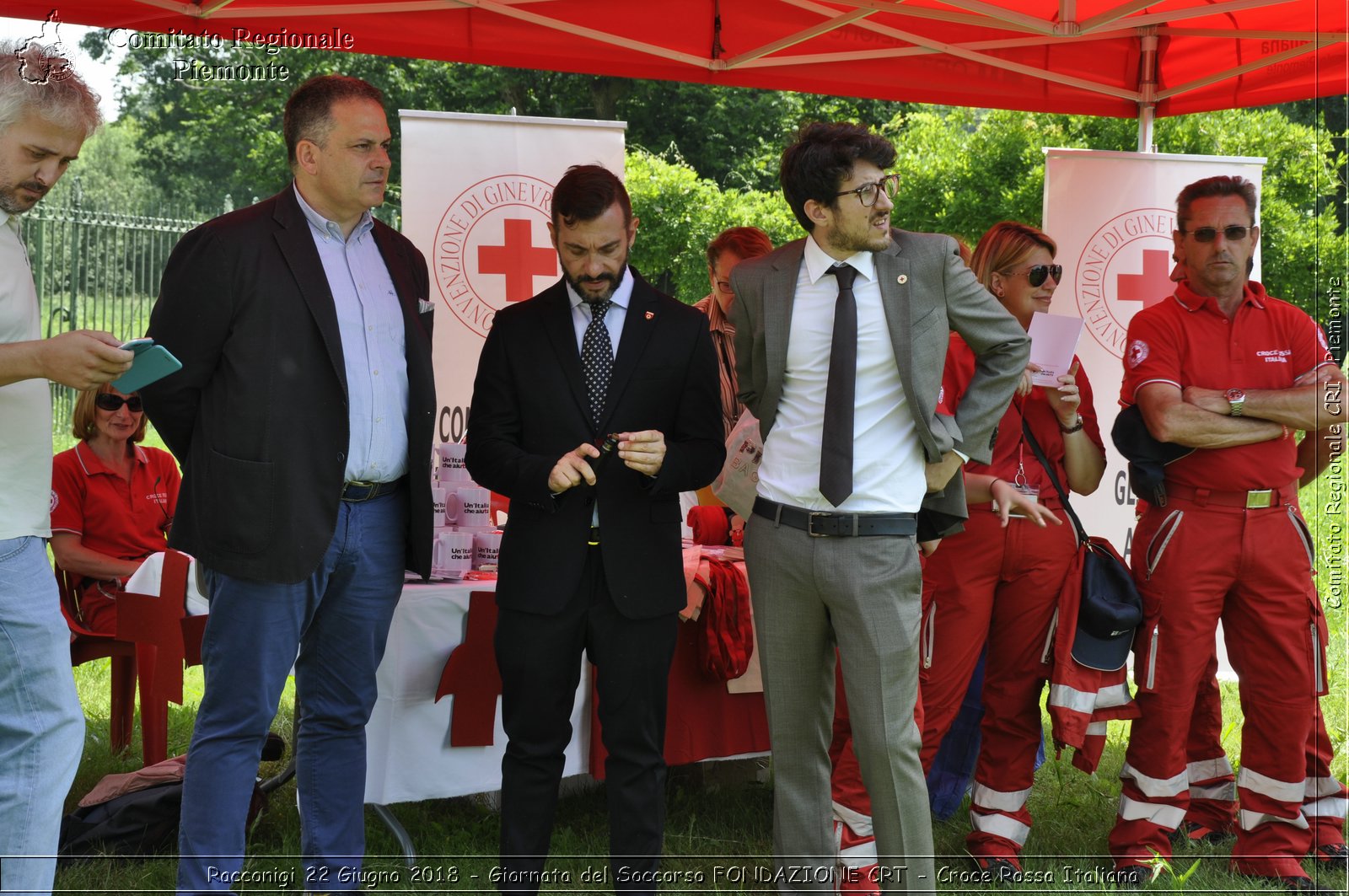 Racconigi 22 Giugno 2018 - Giornata del Soccorso FONDAZIONE CRT - Croce Rossa Italiana- Comitato Regionale del Piemonte