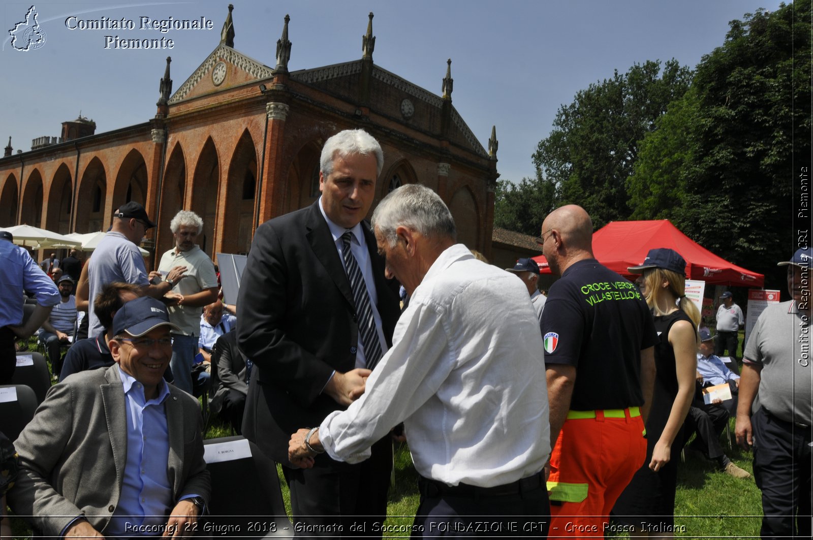 Racconigi 22 Giugno 2018 - Giornata del Soccorso FONDAZIONE CRT - Croce Rossa Italiana- Comitato Regionale del Piemonte