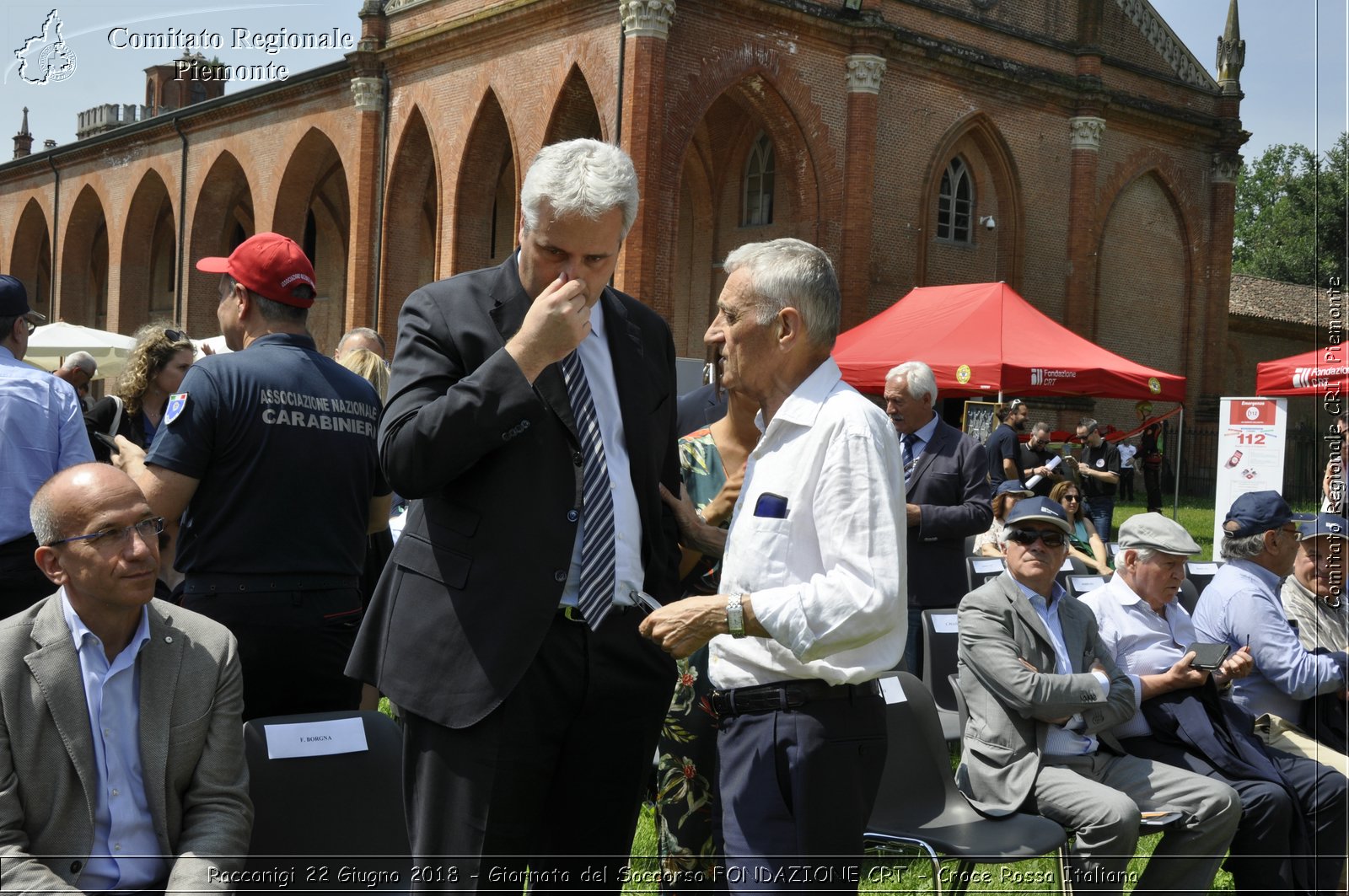 Racconigi 22 Giugno 2018 - Giornata del Soccorso FONDAZIONE CRT - Croce Rossa Italiana- Comitato Regionale del Piemonte