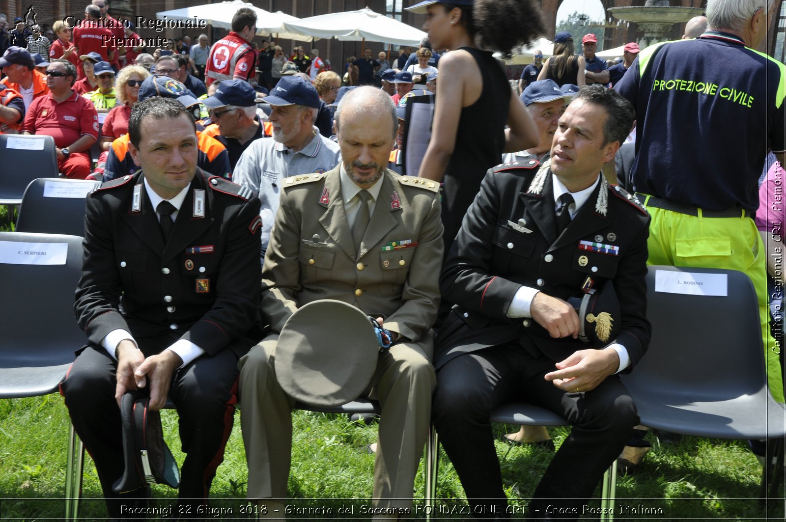 Racconigi 22 Giugno 2018 - Giornata del Soccorso FONDAZIONE CRT - Croce Rossa Italiana- Comitato Regionale del Piemonte