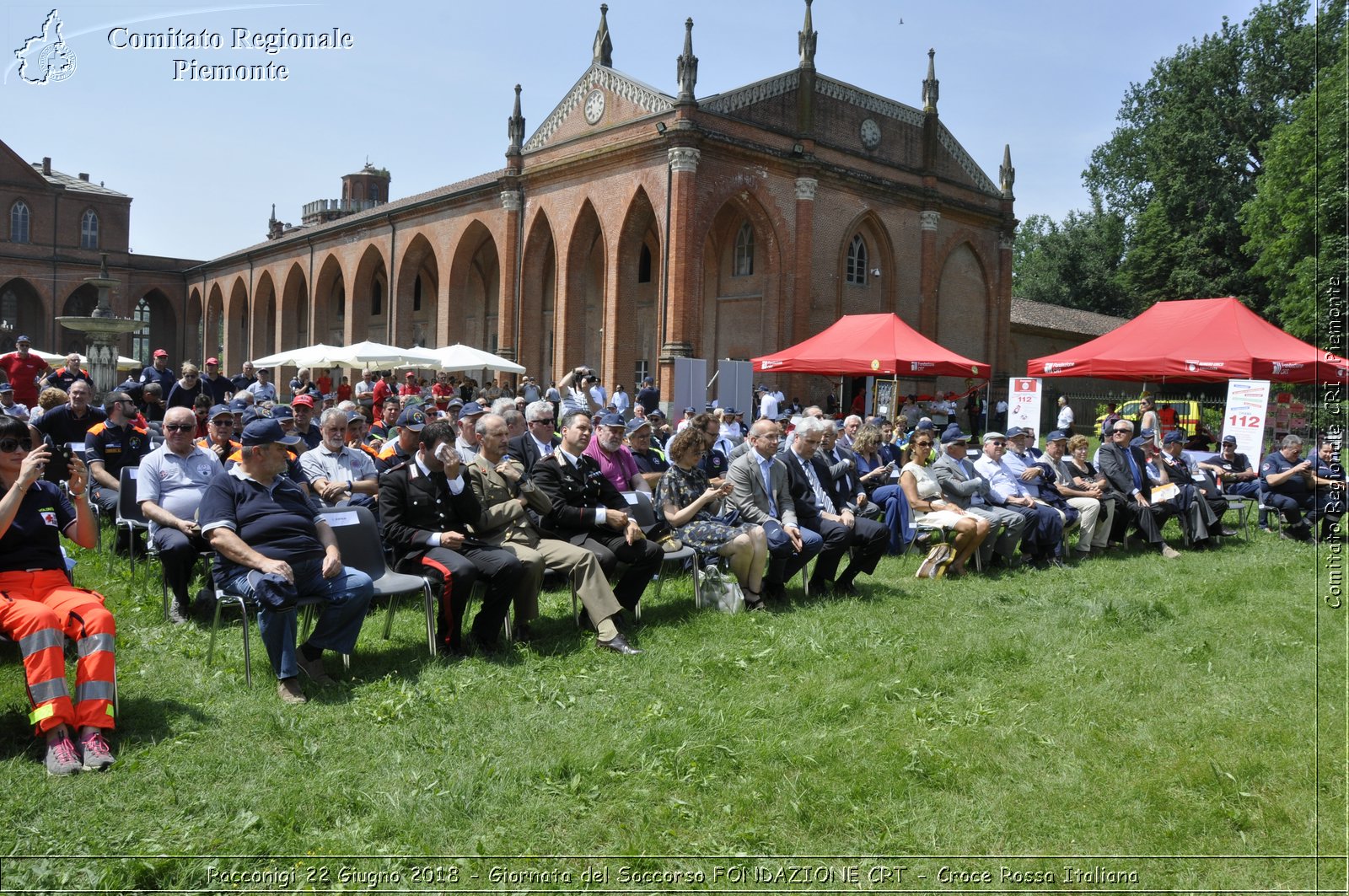 Racconigi 22 Giugno 2018 - Giornata del Soccorso FONDAZIONE CRT - Croce Rossa Italiana- Comitato Regionale del Piemonte