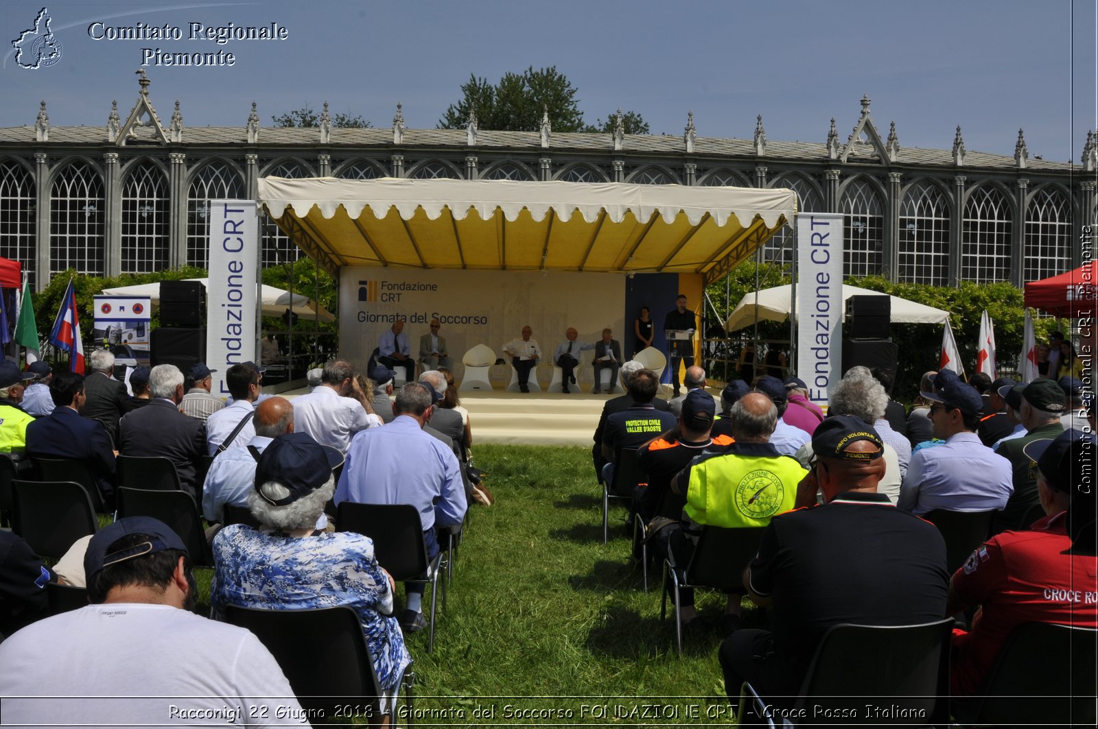 Racconigi 22 Giugno 2018 - Giornata del Soccorso FONDAZIONE CRT - Croce Rossa Italiana- Comitato Regionale del Piemonte