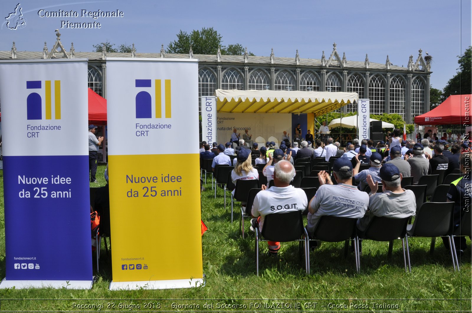 Racconigi 22 Giugno 2018 - Giornata del Soccorso FONDAZIONE CRT - Croce Rossa Italiana- Comitato Regionale del Piemonte