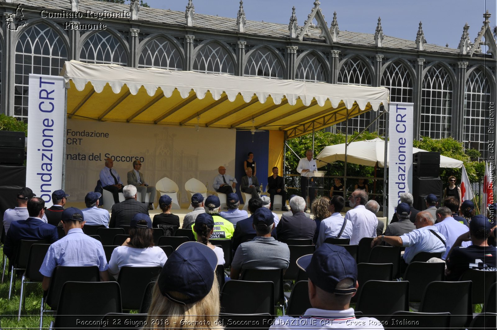 Racconigi 22 Giugno 2018 - Giornata del Soccorso FONDAZIONE CRT - Croce Rossa Italiana- Comitato Regionale del Piemonte