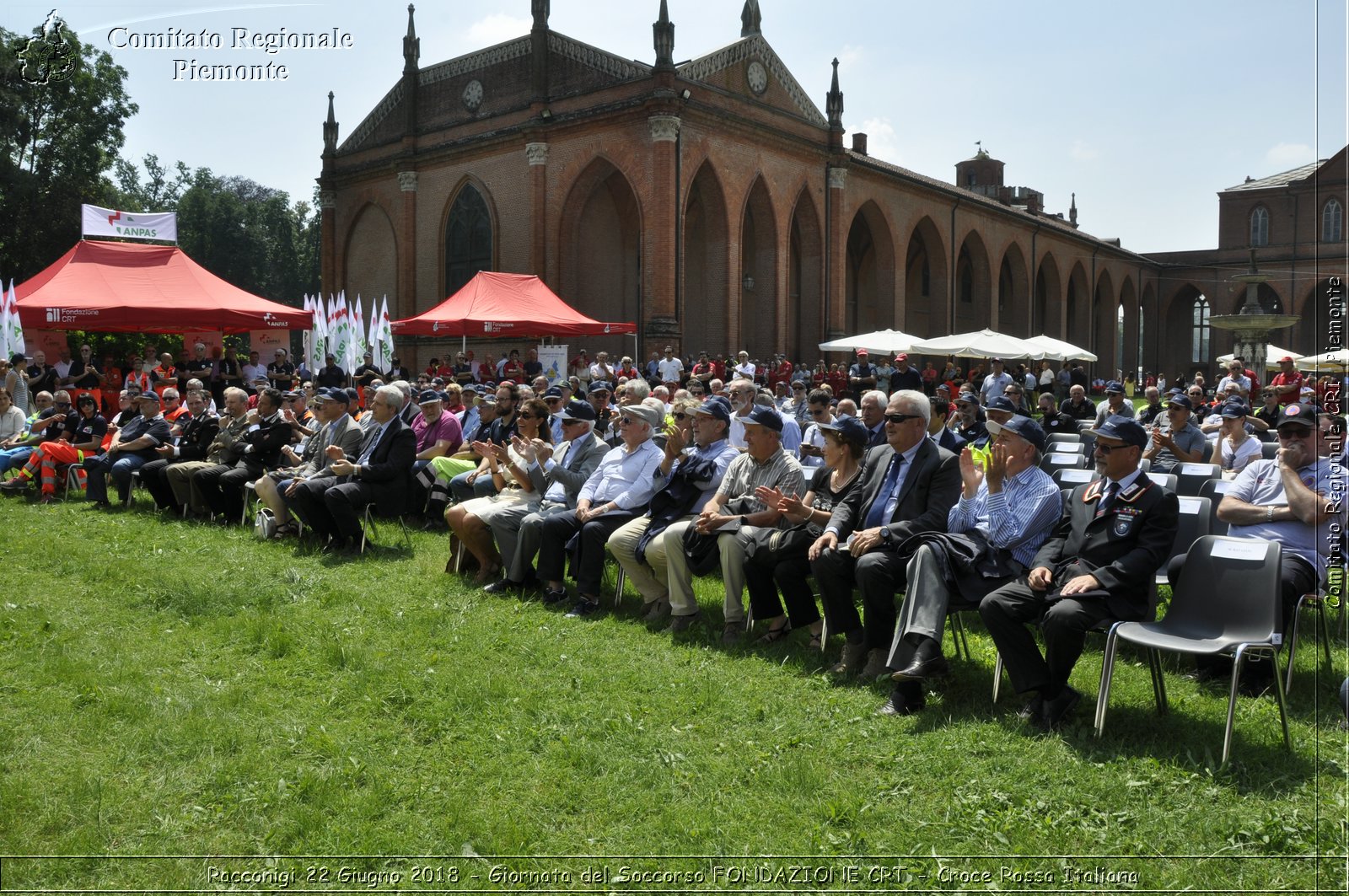 Racconigi 22 Giugno 2018 - Giornata del Soccorso FONDAZIONE CRT - Croce Rossa Italiana- Comitato Regionale del Piemonte