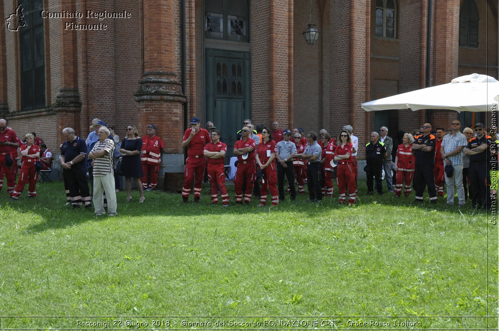 Racconigi 22 Giugno 2018 - Giornata del Soccorso FONDAZIONE CRT - Croce Rossa Italiana- Comitato Regionale del Piemonte