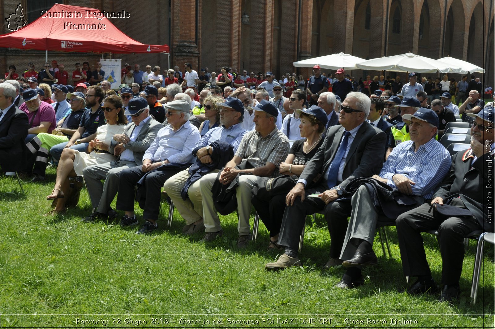 Racconigi 22 Giugno 2018 - Giornata del Soccorso FONDAZIONE CRT - Croce Rossa Italiana- Comitato Regionale del Piemonte