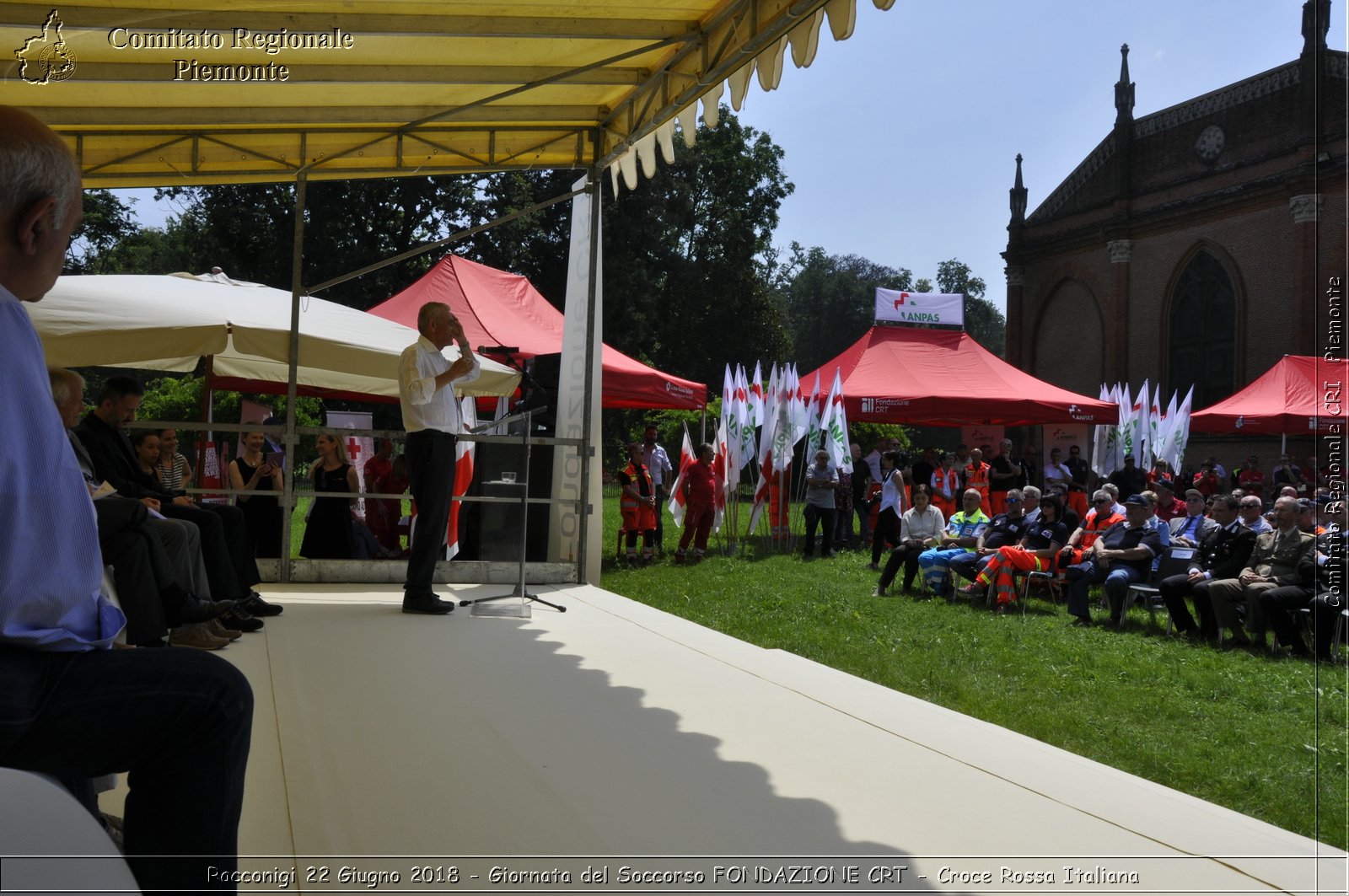 Racconigi 22 Giugno 2018 - Giornata del Soccorso FONDAZIONE CRT - Croce Rossa Italiana- Comitato Regionale del Piemonte