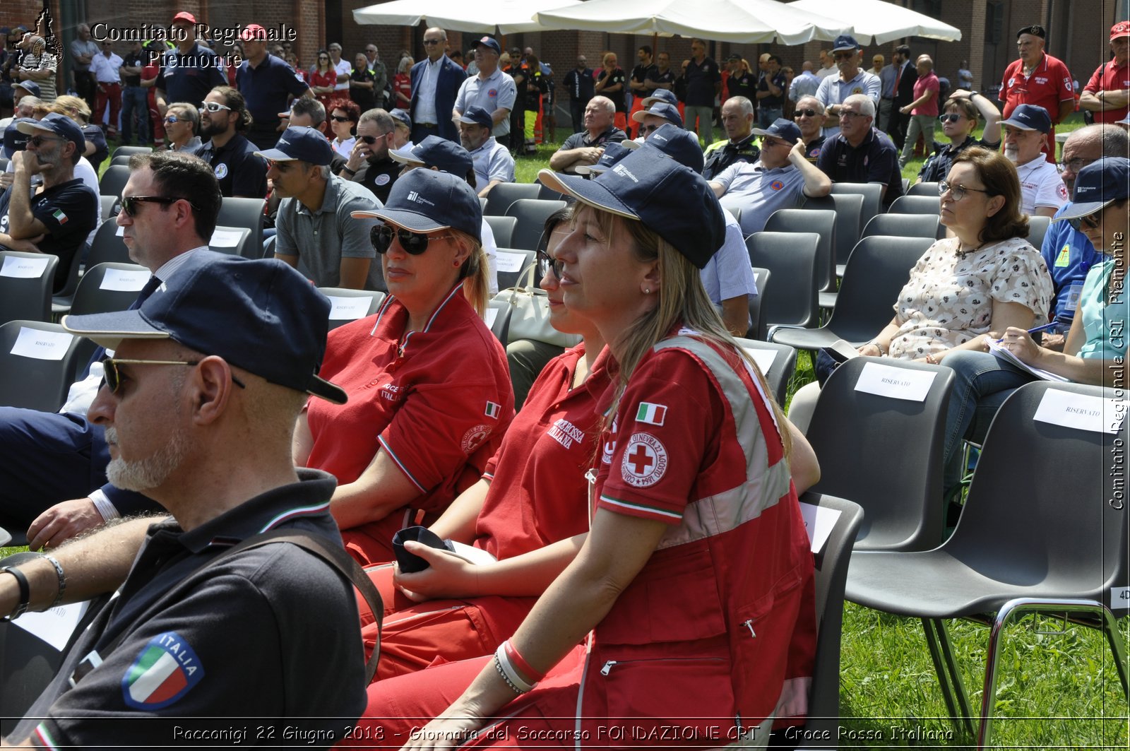 Racconigi 22 Giugno 2018 - Giornata del Soccorso FONDAZIONE CRT - Croce Rossa Italiana- Comitato Regionale del Piemonte