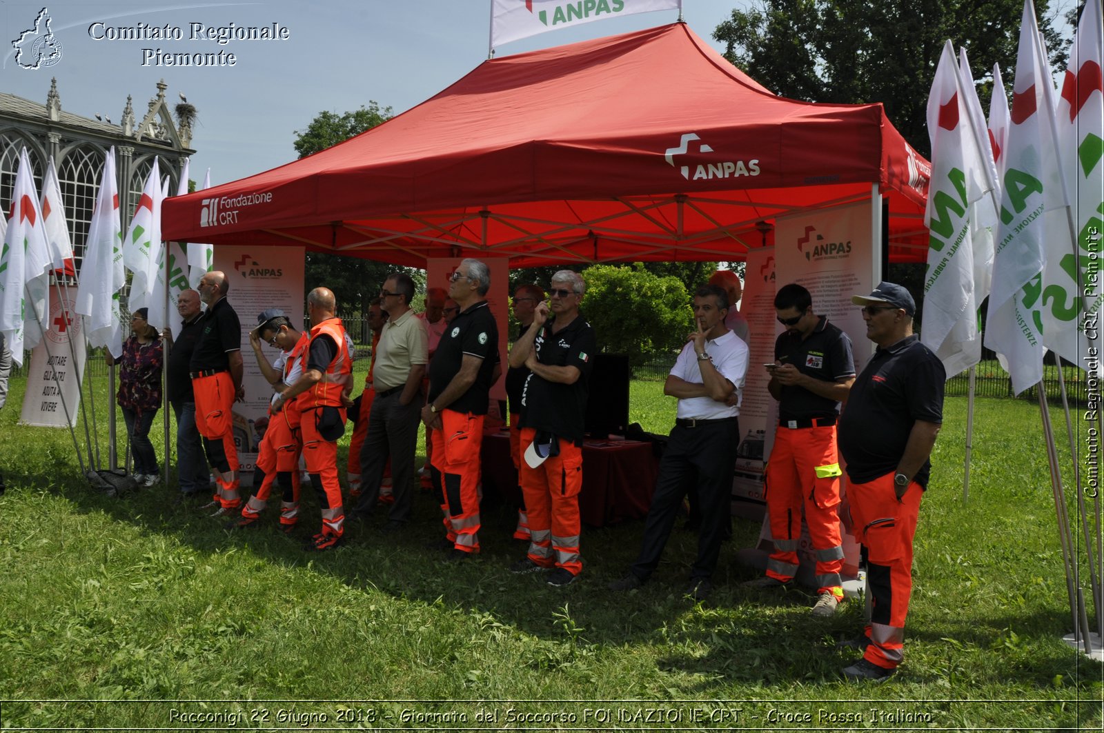 Racconigi 22 Giugno 2018 - Giornata del Soccorso FONDAZIONE CRT - Croce Rossa Italiana- Comitato Regionale del Piemonte