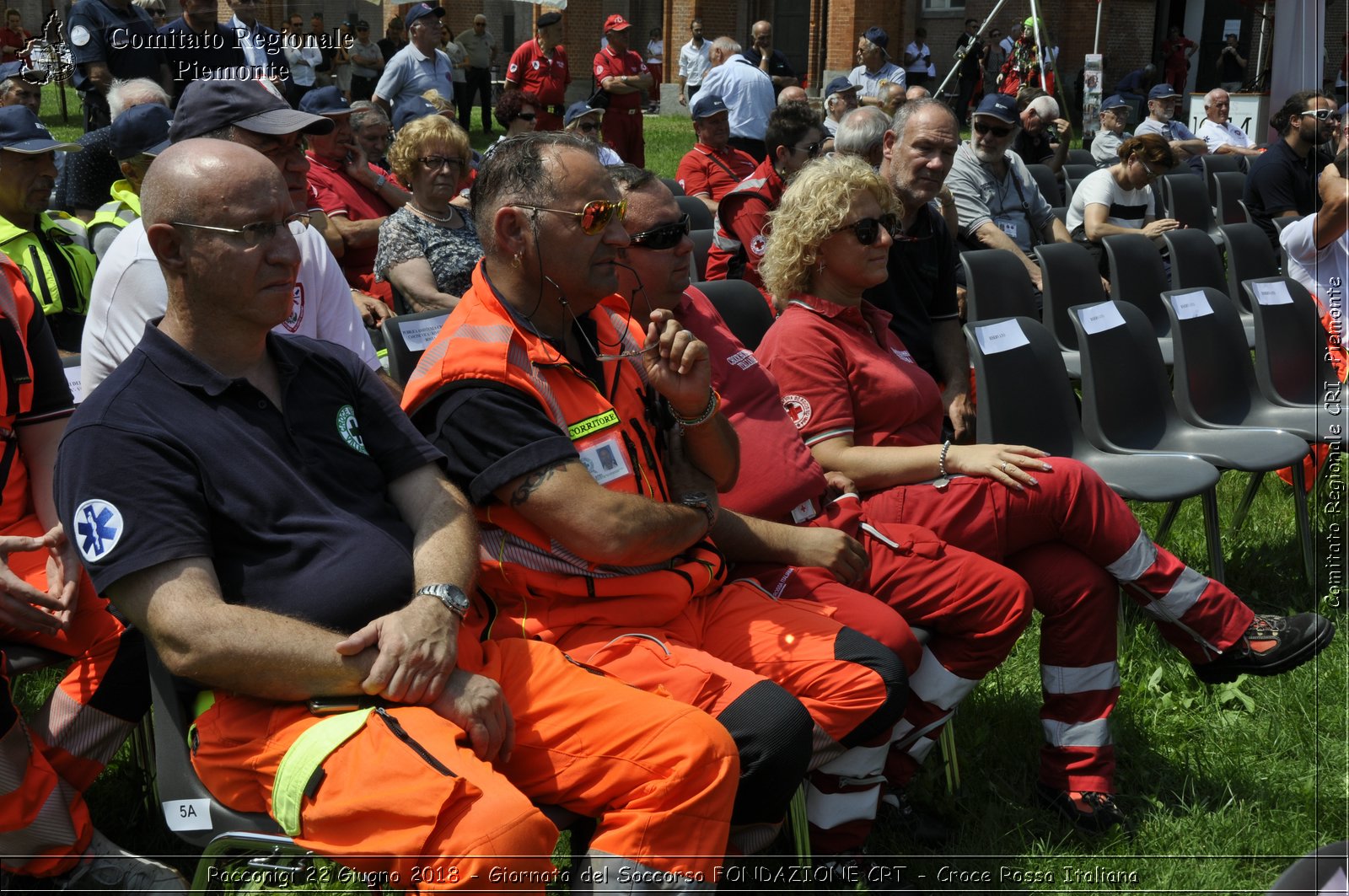 Racconigi 22 Giugno 2018 - Giornata del Soccorso FONDAZIONE CRT - Croce Rossa Italiana- Comitato Regionale del Piemonte