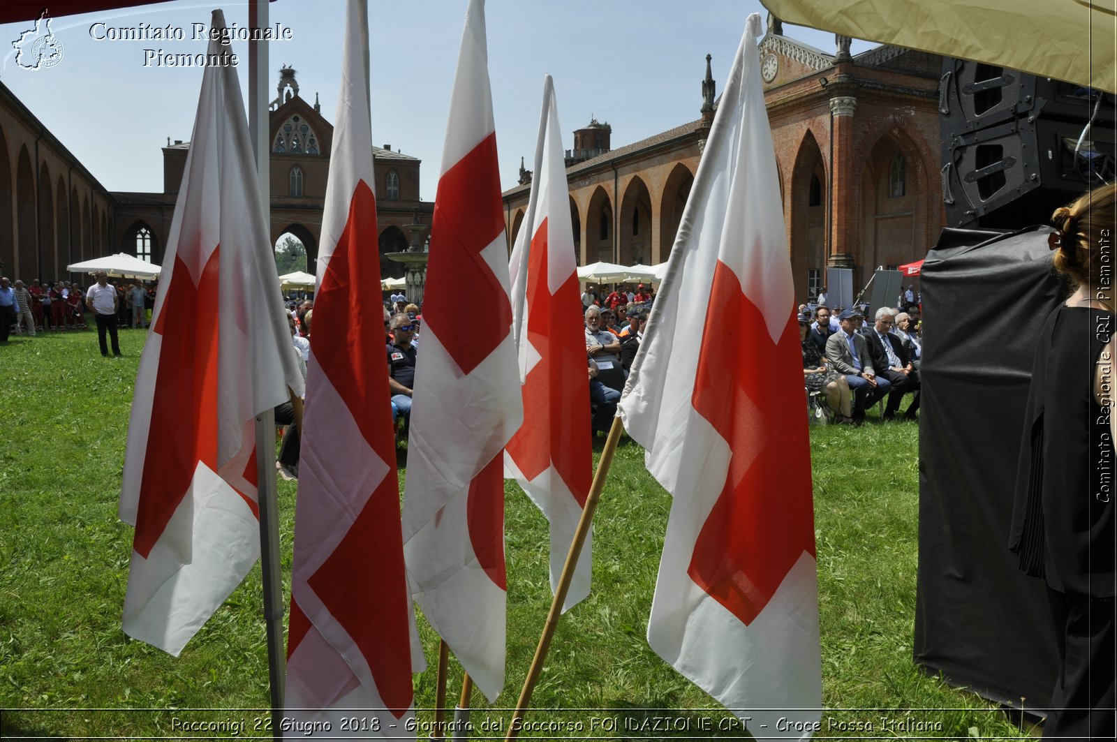 Racconigi 22 Giugno 2018 - Giornata del Soccorso FONDAZIONE CRT - Croce Rossa Italiana- Comitato Regionale del Piemonte