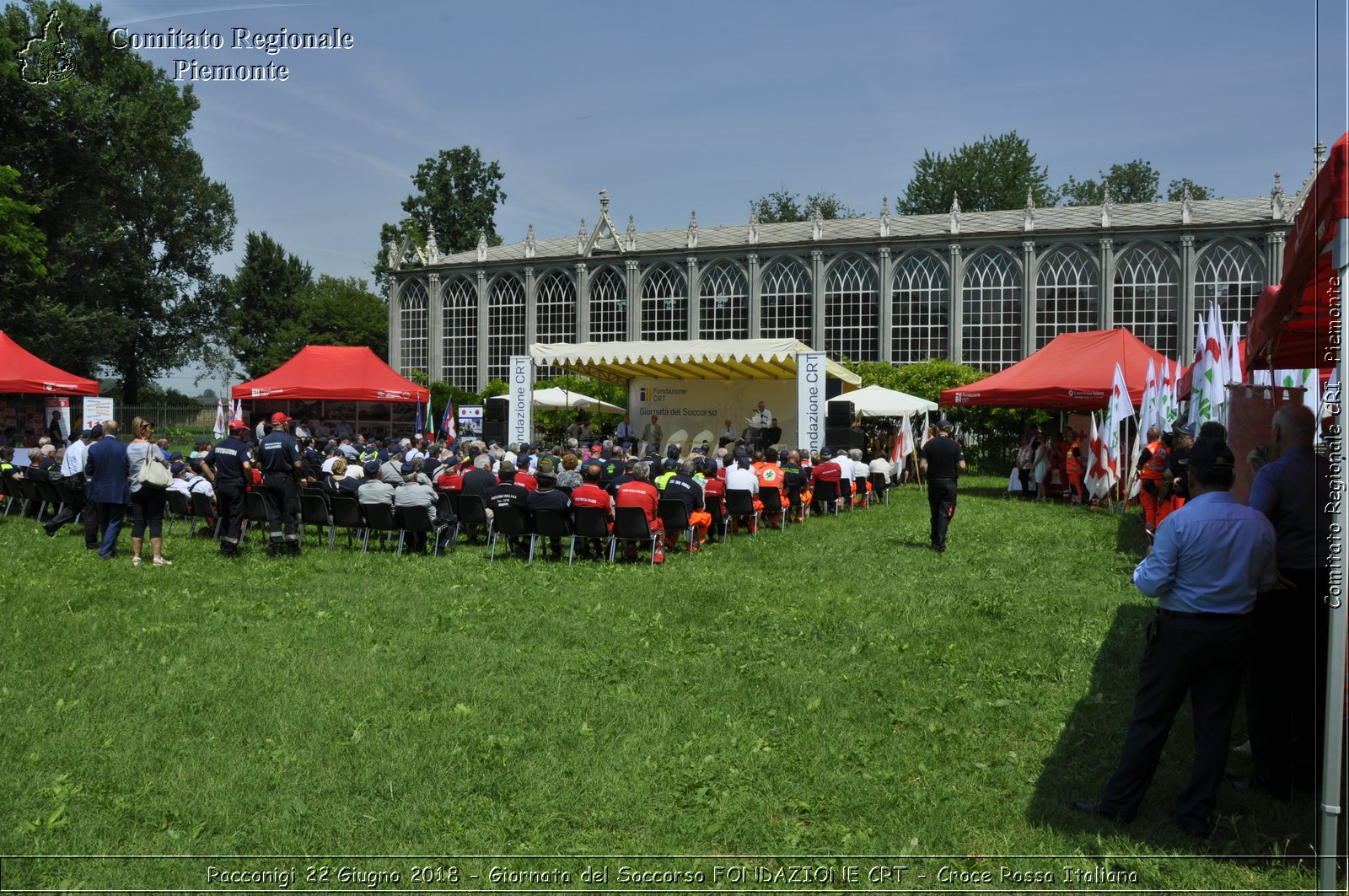 Racconigi 22 Giugno 2018 - Giornata del Soccorso FONDAZIONE CRT - Croce Rossa Italiana- Comitato Regionale del Piemonte