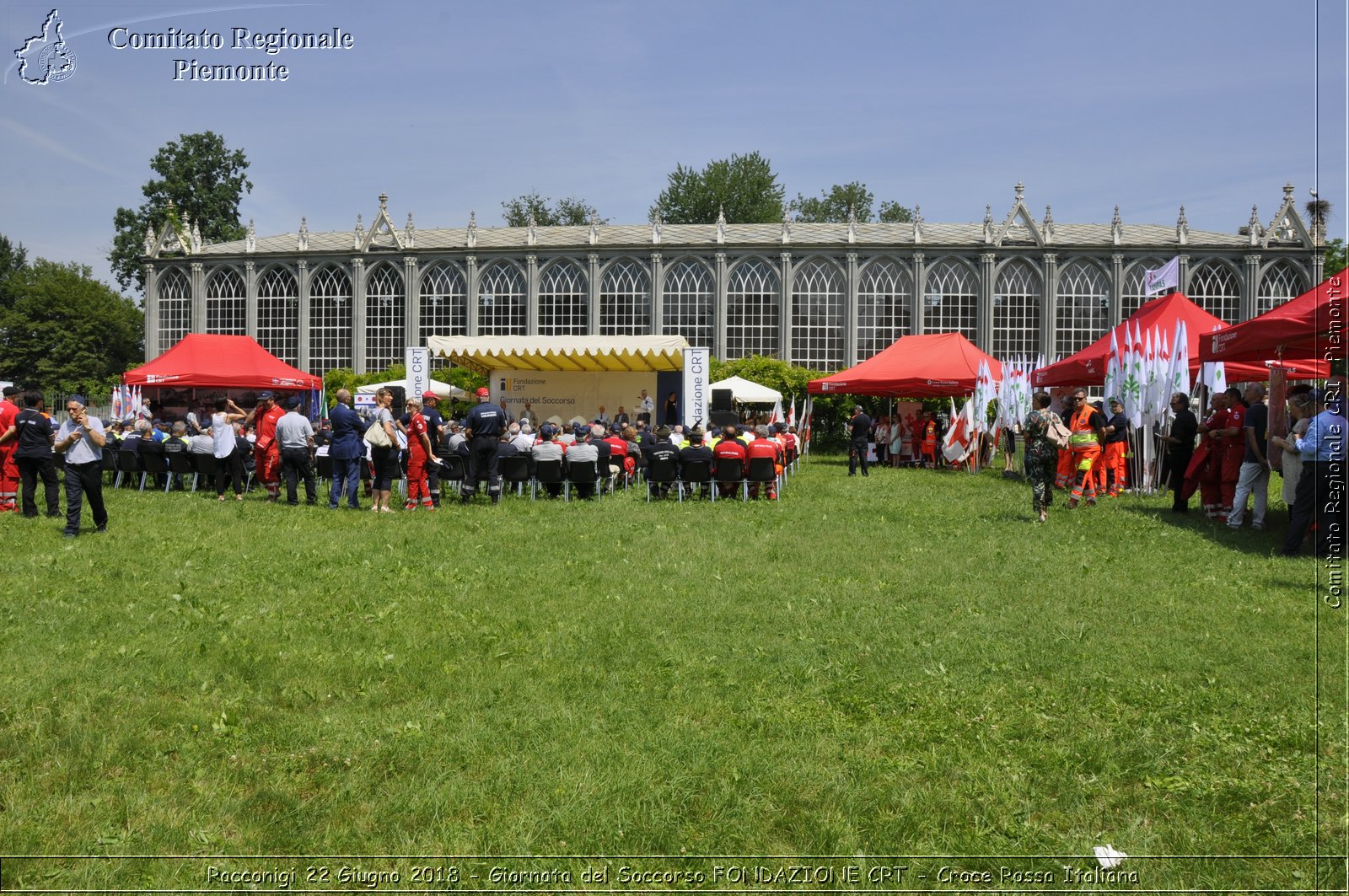 Racconigi 22 Giugno 2018 - Giornata del Soccorso FONDAZIONE CRT - Croce Rossa Italiana- Comitato Regionale del Piemonte