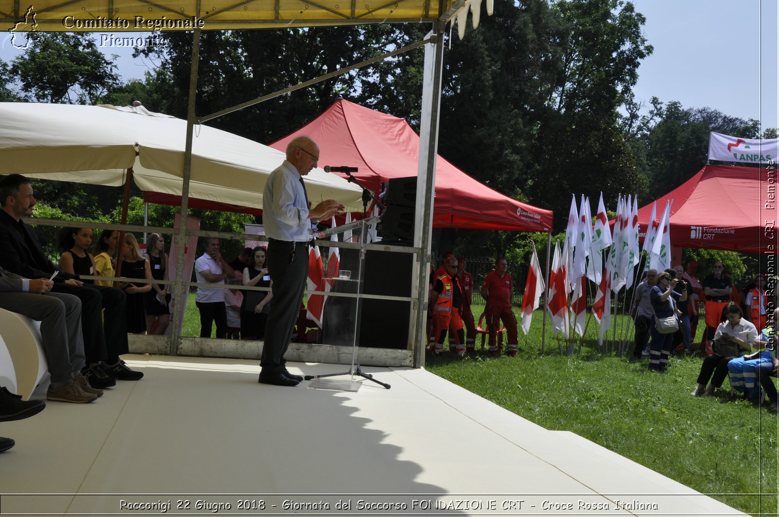 Racconigi 22 Giugno 2018 - Giornata del Soccorso FONDAZIONE CRT - Croce Rossa Italiana- Comitato Regionale del Piemonte