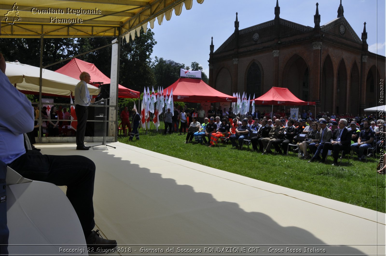 Racconigi 22 Giugno 2018 - Giornata del Soccorso FONDAZIONE CRT - Croce Rossa Italiana- Comitato Regionale del Piemonte