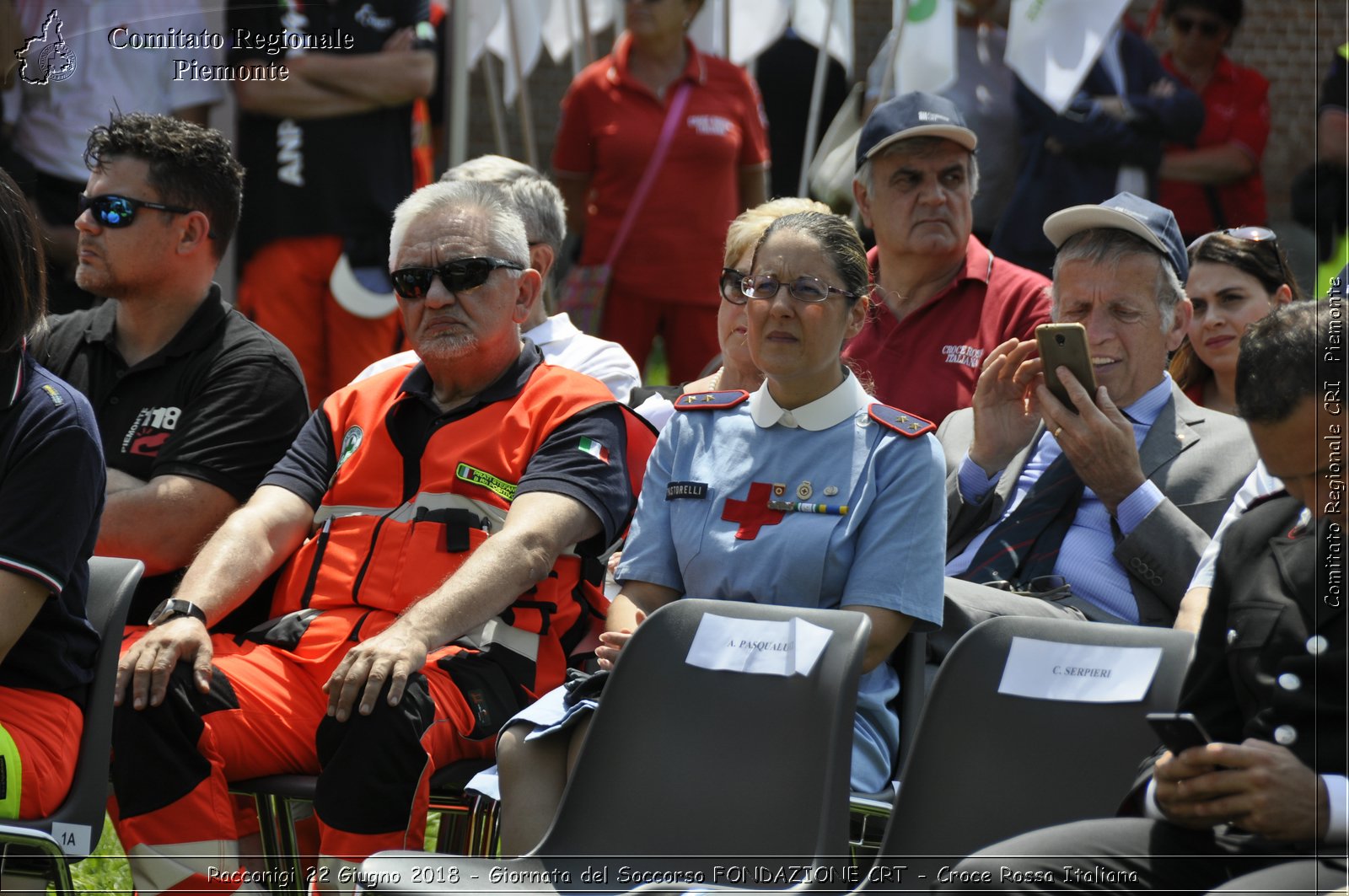 Racconigi 22 Giugno 2018 - Giornata del Soccorso FONDAZIONE CRT - Croce Rossa Italiana- Comitato Regionale del Piemonte