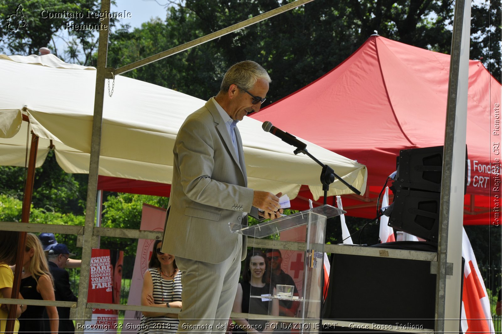 Racconigi 22 Giugno 2018 - Giornata del Soccorso FONDAZIONE CRT - Croce Rossa Italiana- Comitato Regionale del Piemonte