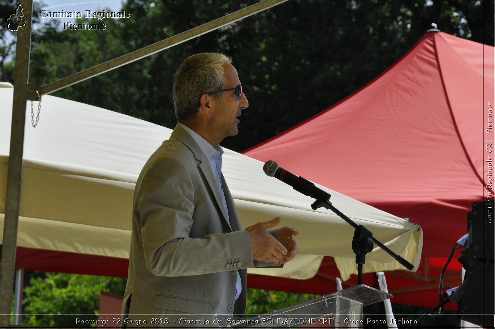 Racconigi 22 Giugno 2018 - Giornata del Soccorso FONDAZIONE CRT - Croce Rossa Italiana- Comitato Regionale del Piemonte