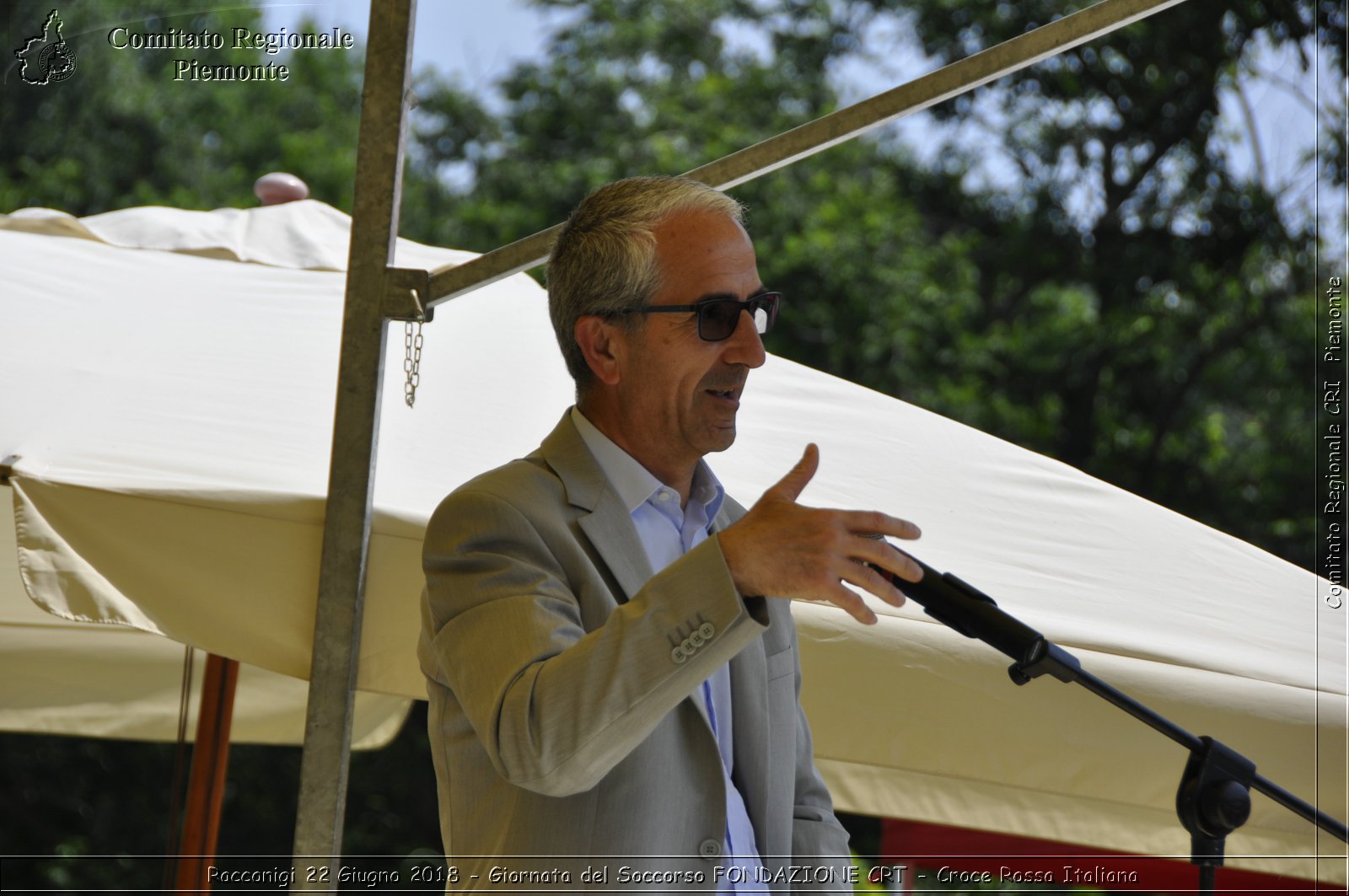 Racconigi 22 Giugno 2018 - Giornata del Soccorso FONDAZIONE CRT - Croce Rossa Italiana- Comitato Regionale del Piemonte