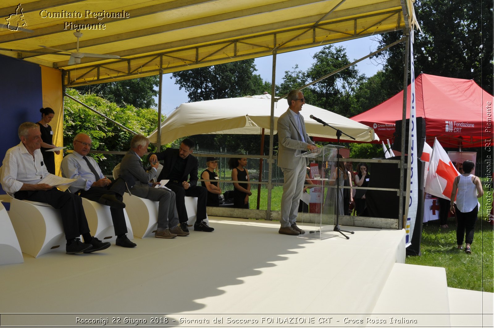 Racconigi 22 Giugno 2018 - Giornata del Soccorso FONDAZIONE CRT - Croce Rossa Italiana- Comitato Regionale del Piemonte