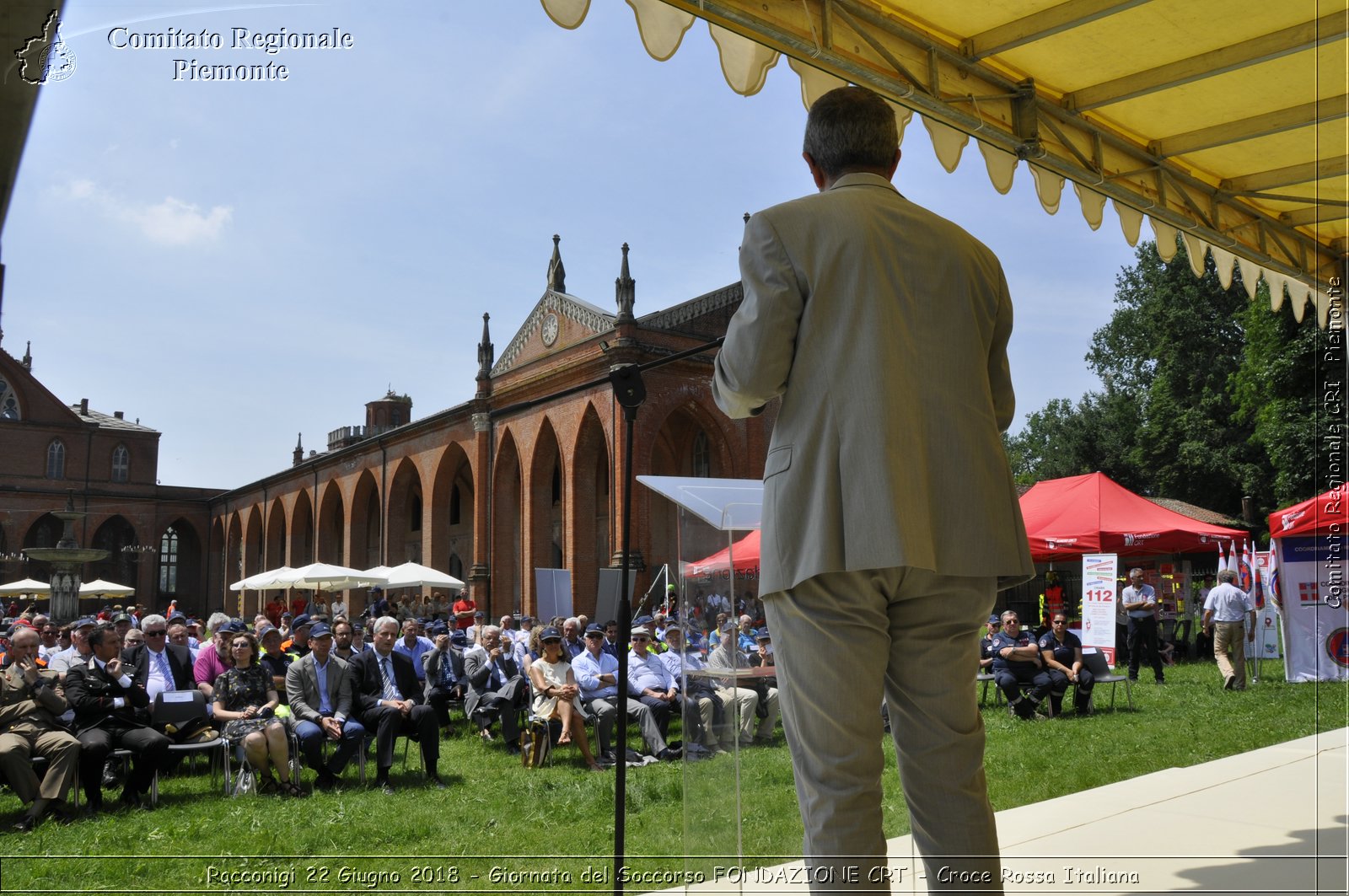 Racconigi 22 Giugno 2018 - Giornata del Soccorso FONDAZIONE CRT - Croce Rossa Italiana- Comitato Regionale del Piemonte