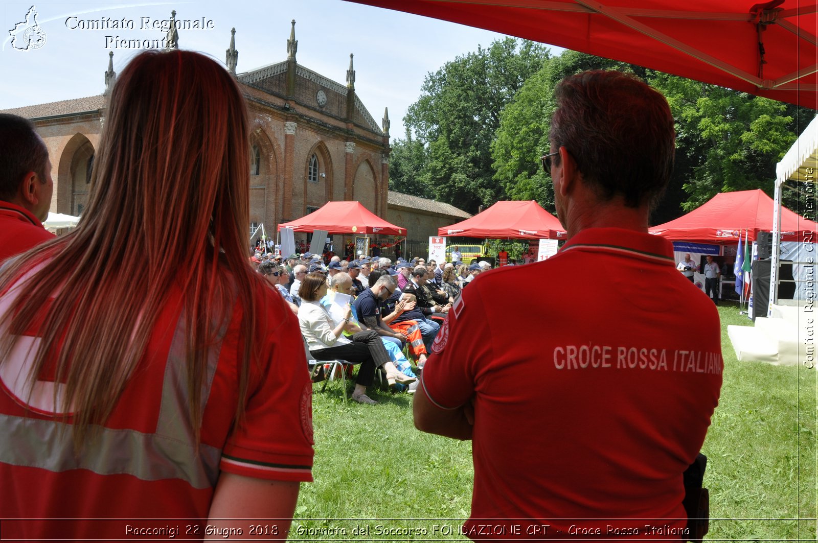 Racconigi 22 Giugno 2018 - Giornata del Soccorso FONDAZIONE CRT - Croce Rossa Italiana- Comitato Regionale del Piemonte