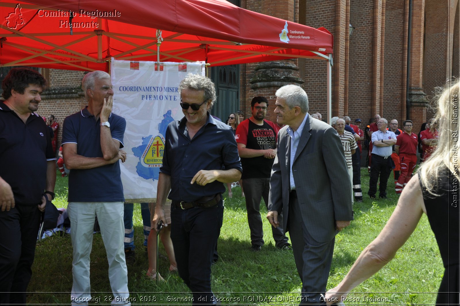 Racconigi 22 Giugno 2018 - Giornata del Soccorso FONDAZIONE CRT - Croce Rossa Italiana- Comitato Regionale del Piemonte