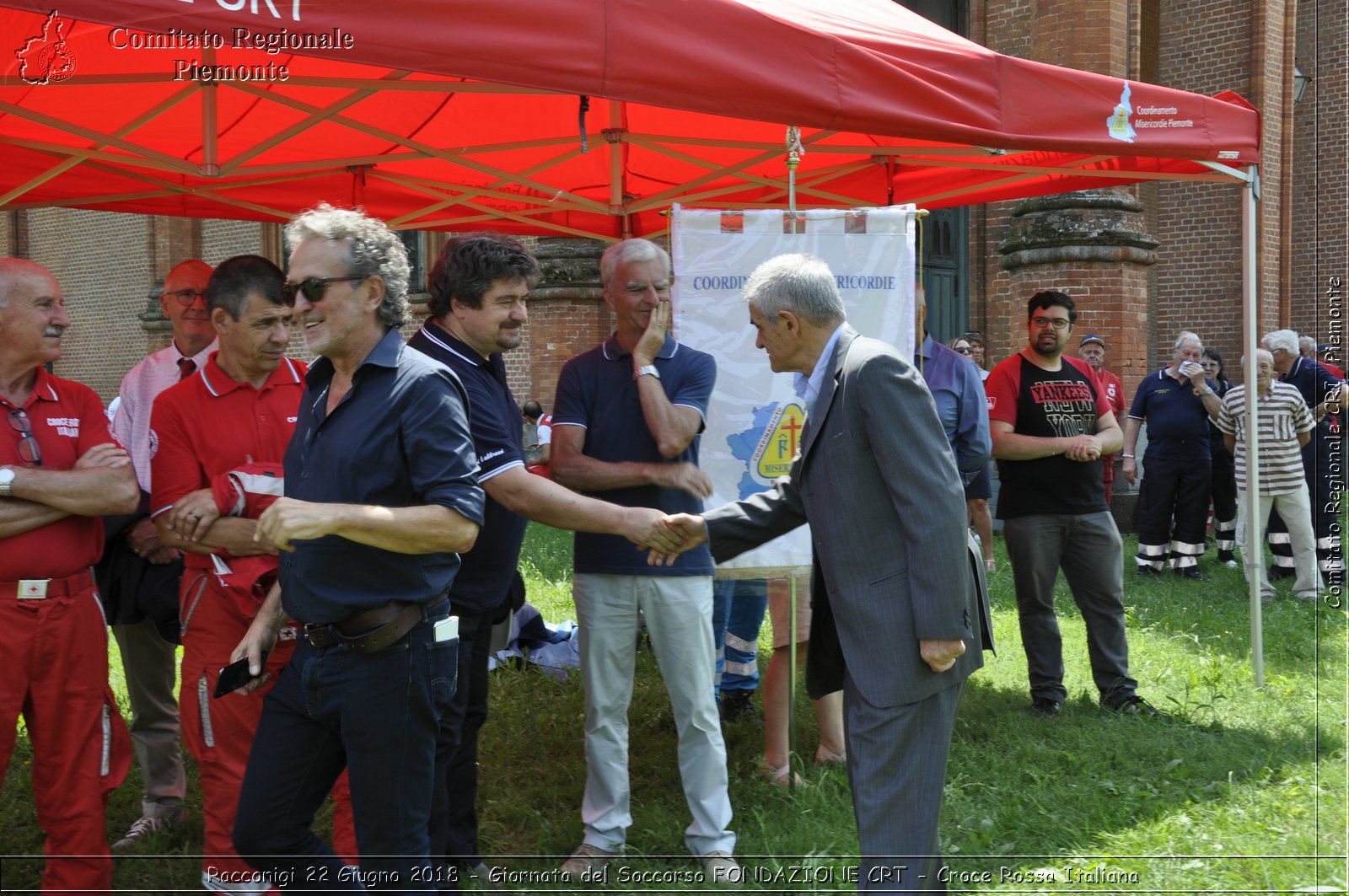 Racconigi 22 Giugno 2018 - Giornata del Soccorso FONDAZIONE CRT - Croce Rossa Italiana- Comitato Regionale del Piemonte