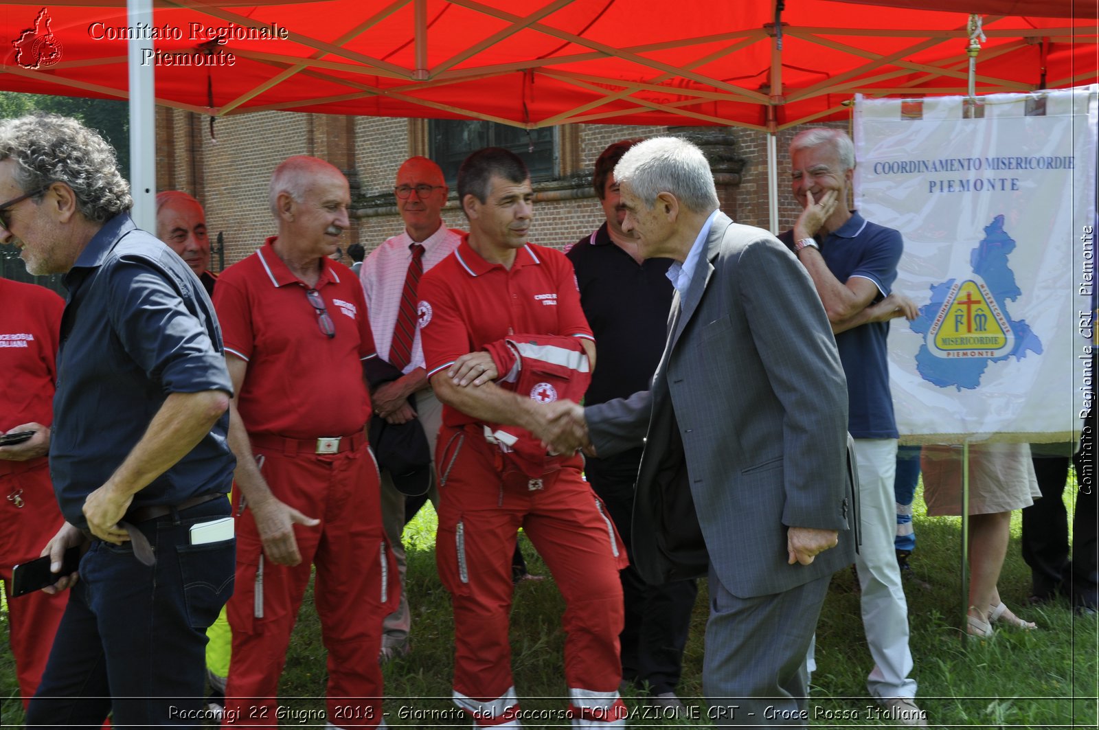 Racconigi 22 Giugno 2018 - Giornata del Soccorso FONDAZIONE CRT - Croce Rossa Italiana- Comitato Regionale del Piemonte