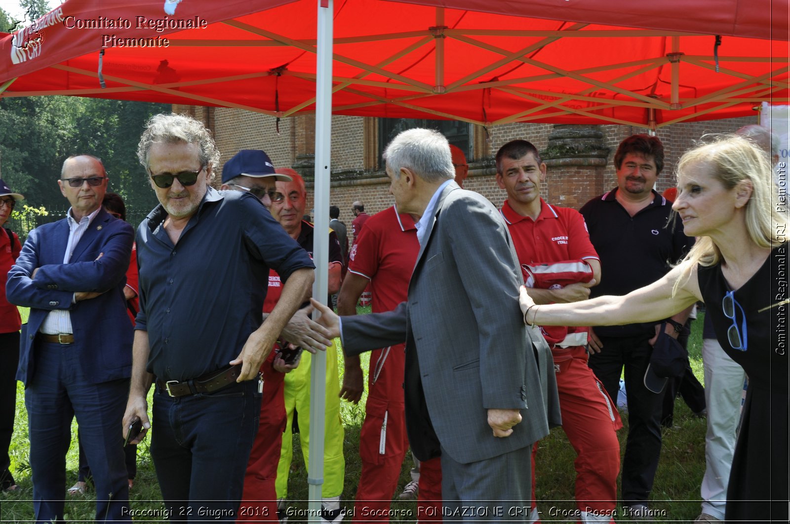 Racconigi 22 Giugno 2018 - Giornata del Soccorso FONDAZIONE CRT - Croce Rossa Italiana- Comitato Regionale del Piemonte