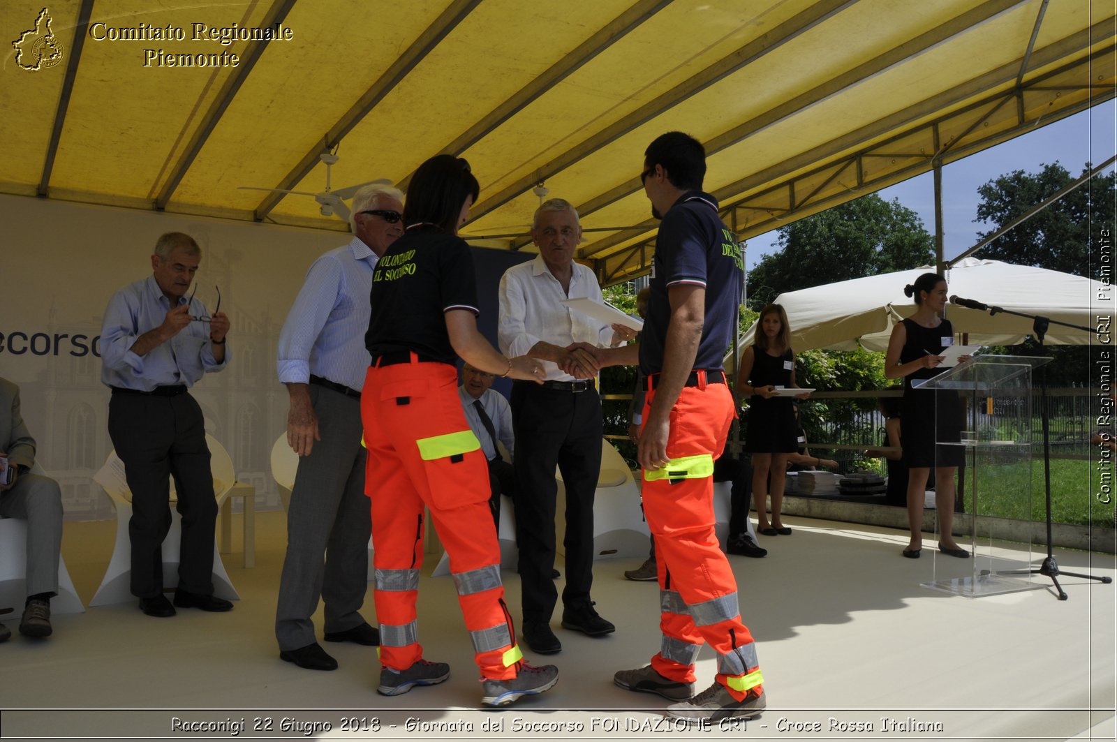 Racconigi 22 Giugno 2018 - Giornata del Soccorso FONDAZIONE CRT - Croce Rossa Italiana- Comitato Regionale del Piemonte