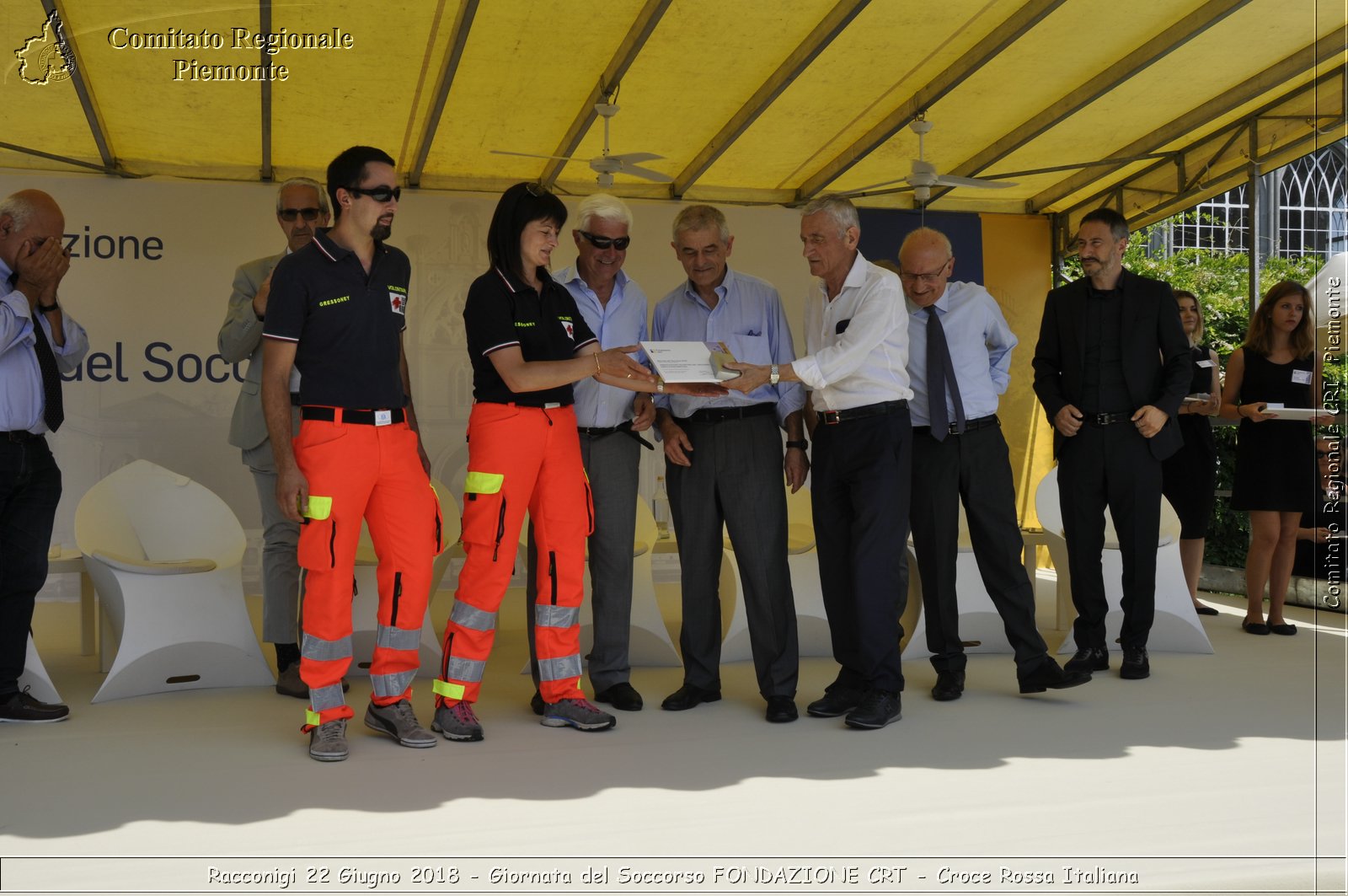 Racconigi 22 Giugno 2018 - Giornata del Soccorso FONDAZIONE CRT - Croce Rossa Italiana- Comitato Regionale del Piemonte