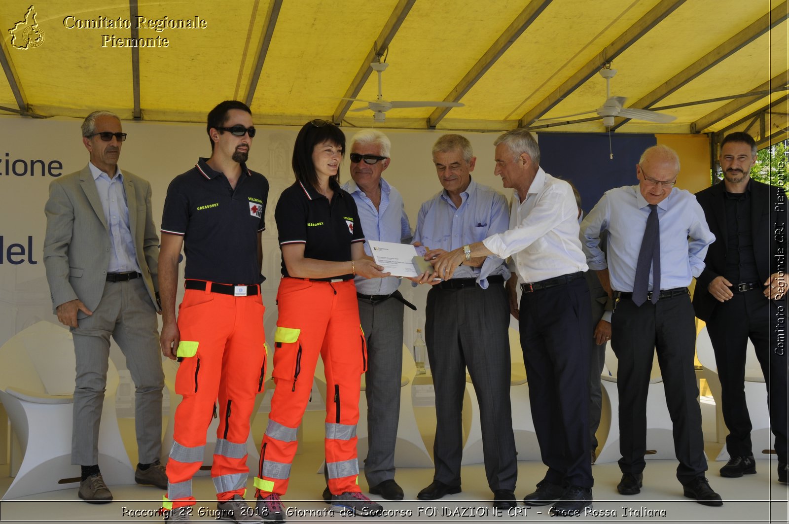 Racconigi 22 Giugno 2018 - Giornata del Soccorso FONDAZIONE CRT - Croce Rossa Italiana- Comitato Regionale del Piemonte